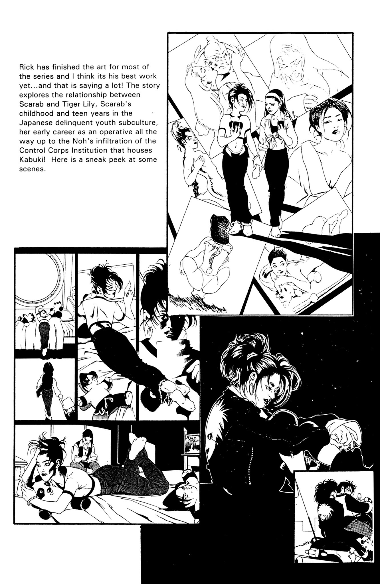 Read online Kabuki: Masks of the Noh comic -  Issue #4 - 36