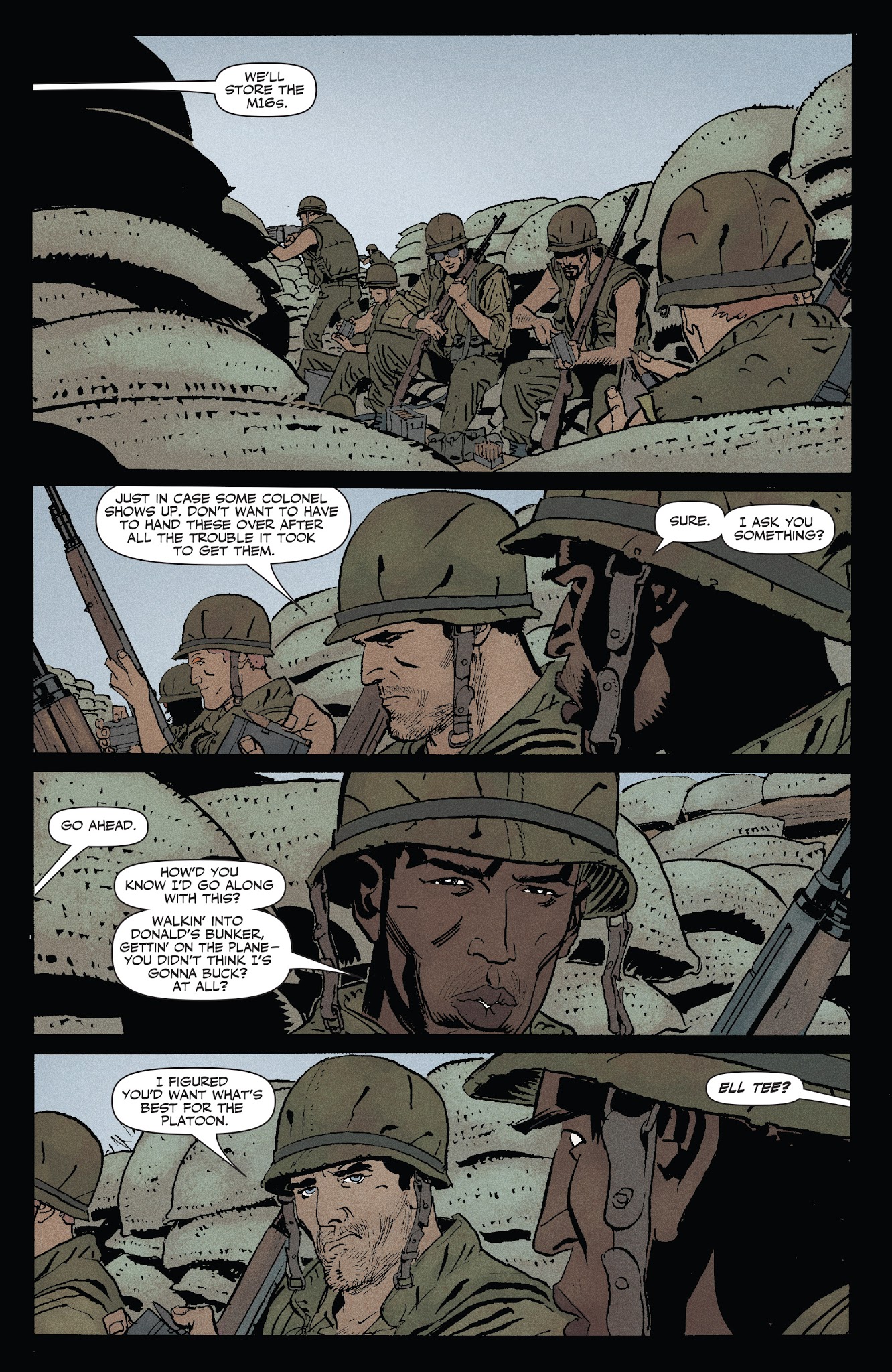 Read online Punisher MAX: The Platoon comic -  Issue #3 - 20