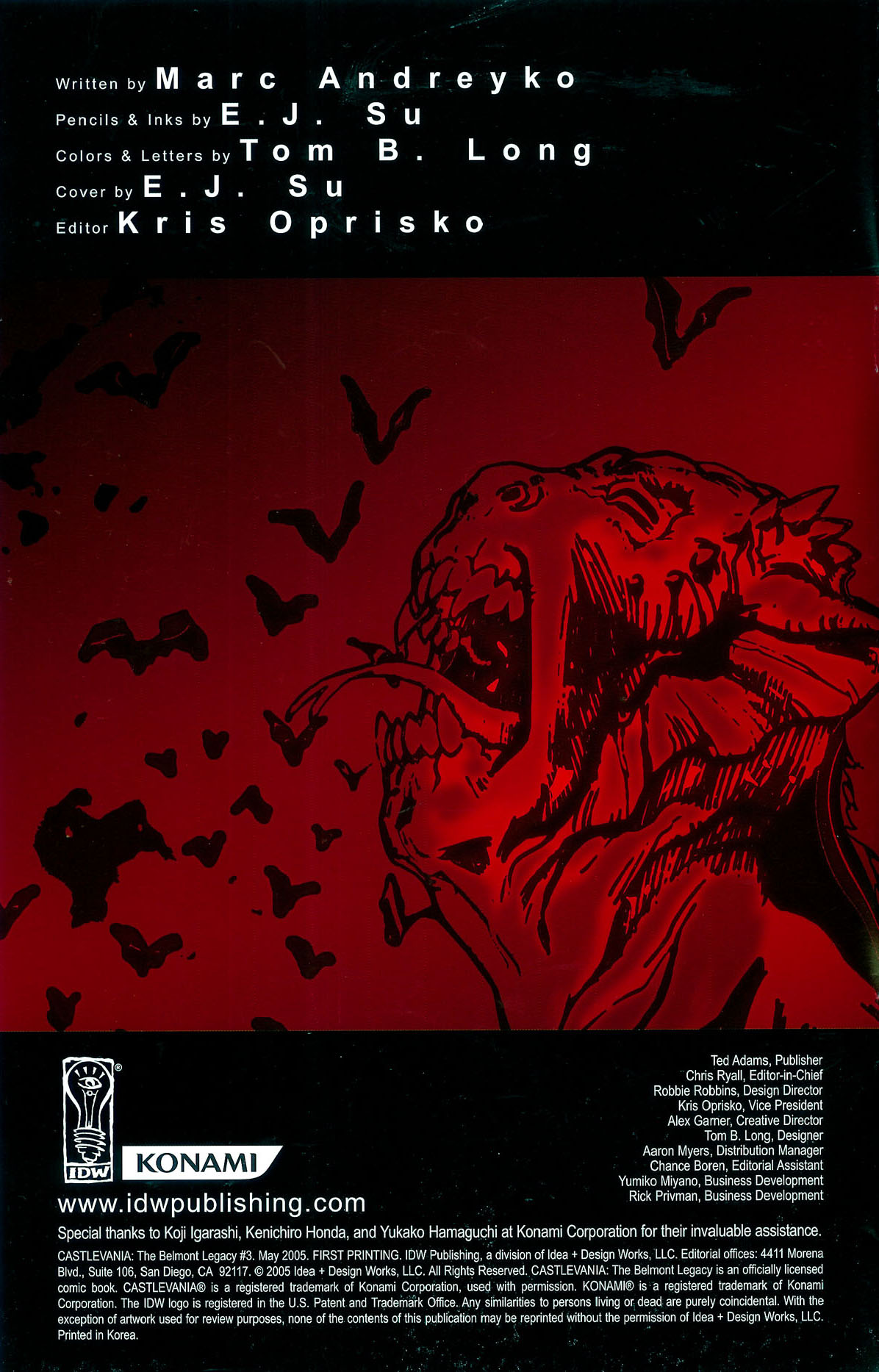 Read online Castlevania: The Belmont Legacy comic -  Issue #3 - 2
