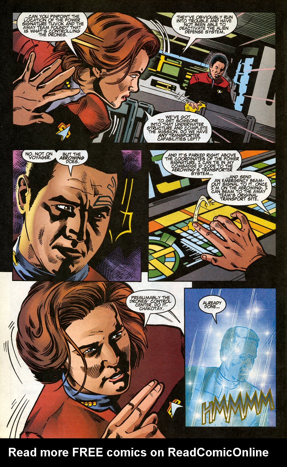 Read online Star Trek: Voyager--Splashdown comic -  Issue #4 - 8