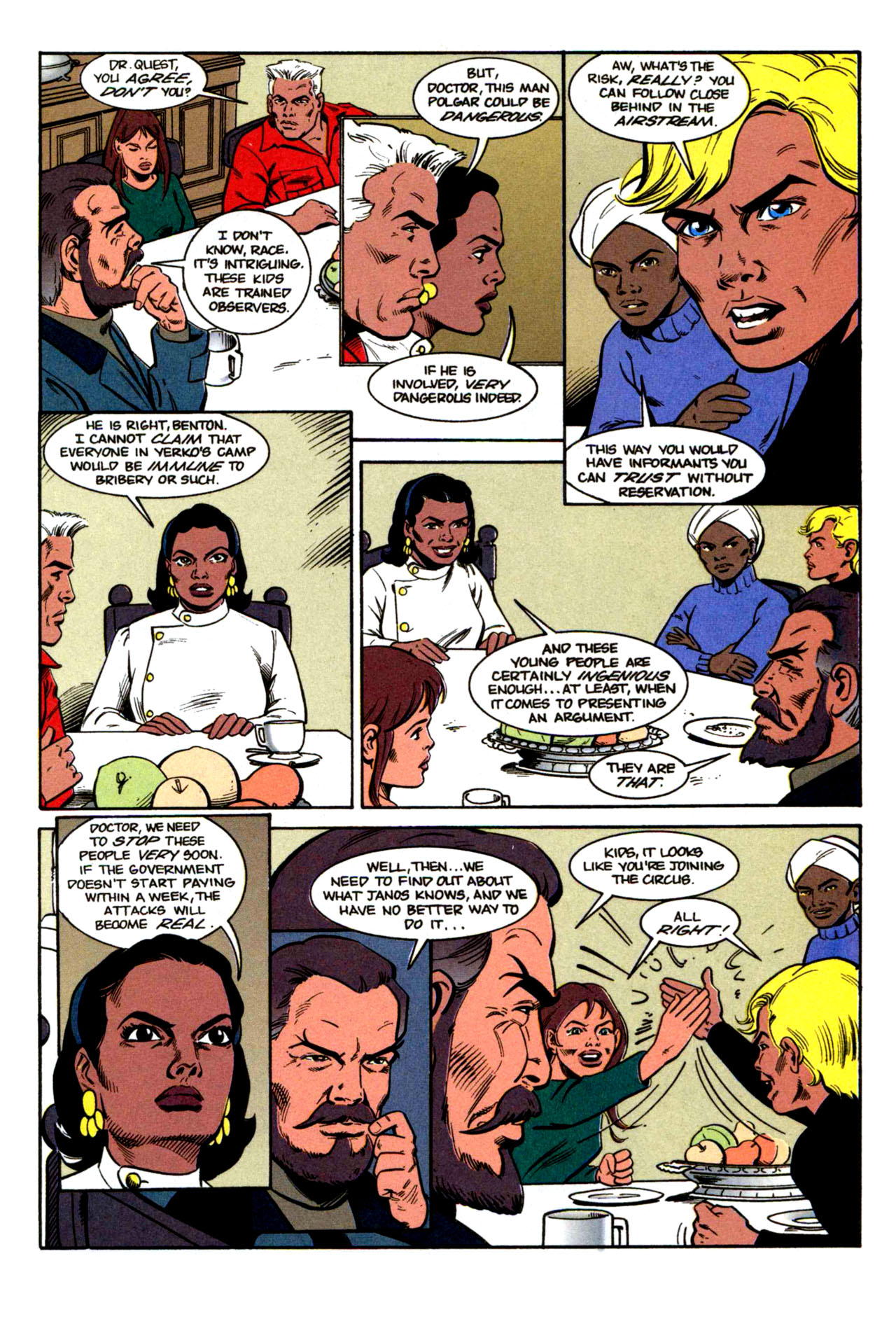 Read online The Real Adventures of Jonny Quest comic -  Issue #1 - 25