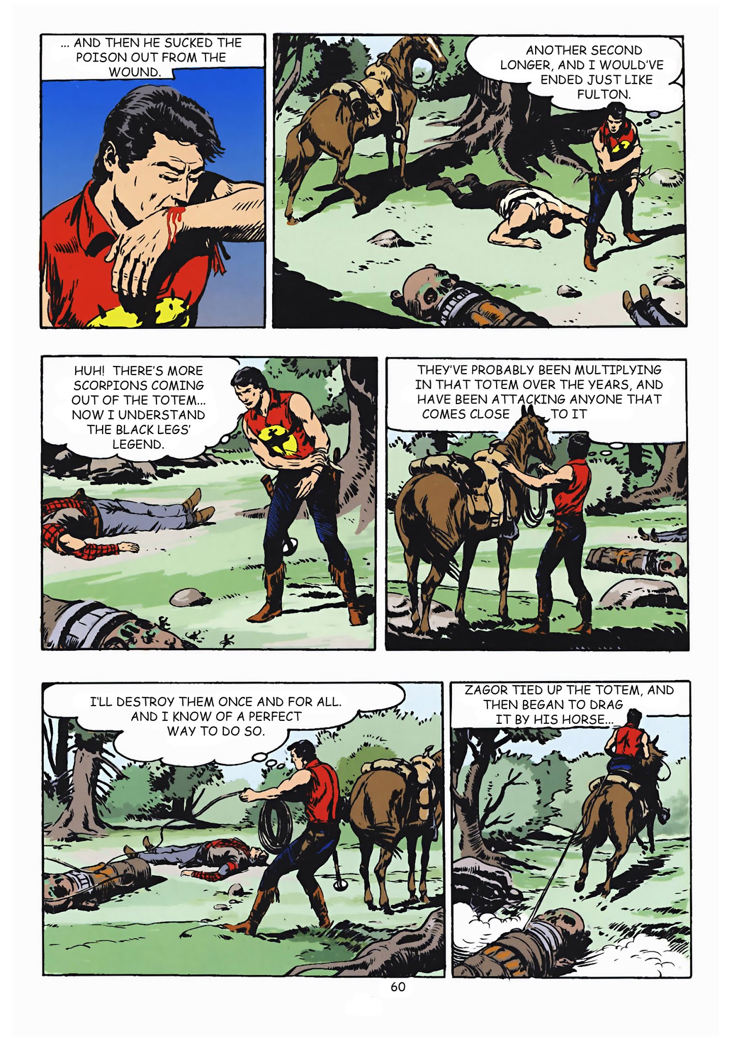 Read online Zenith gigante - Zagor gigante comic -  Issue #2 - 61