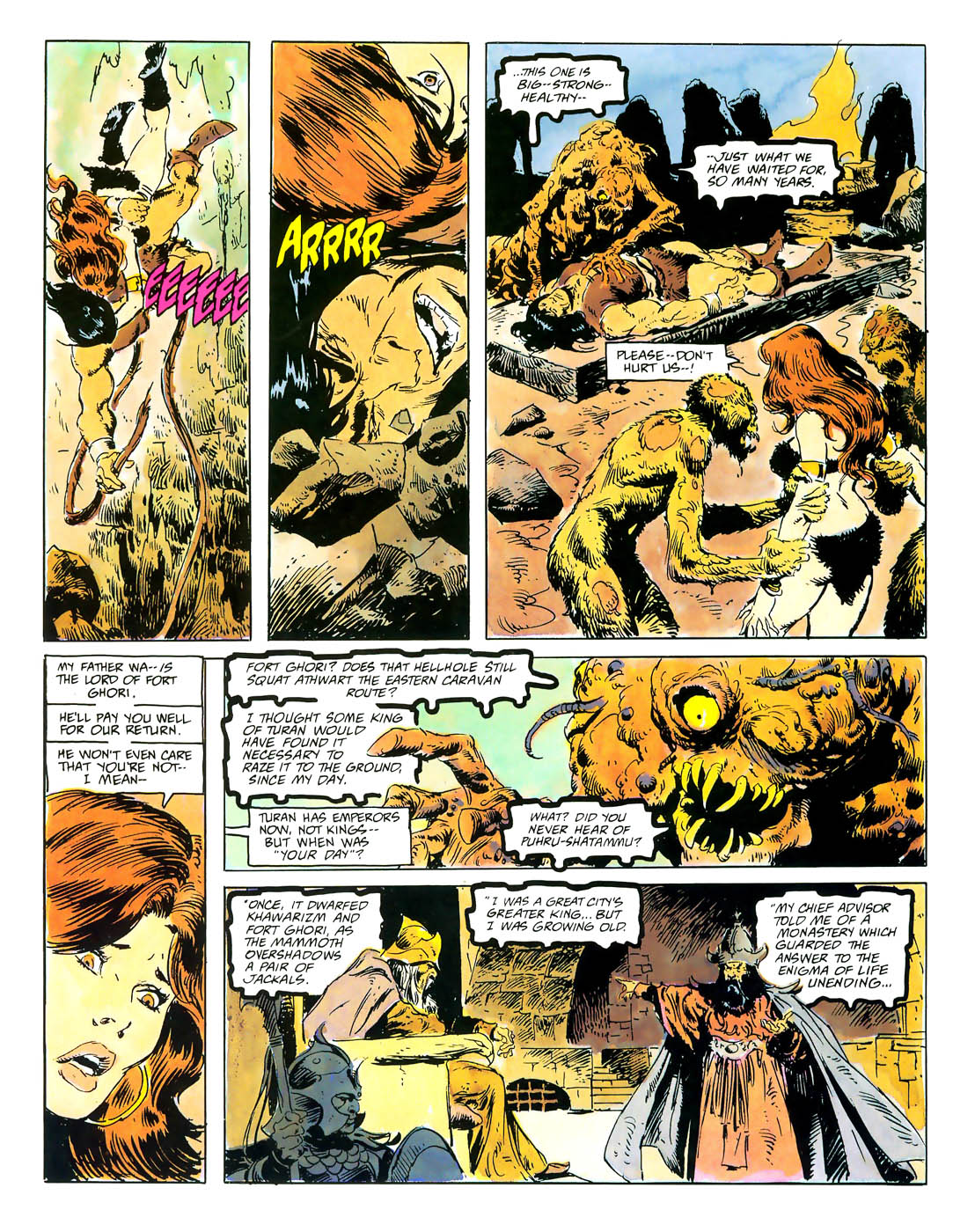 Read online Marvel Graphic Novel comic -  Issue #69 - Conan - The Rogue - 53