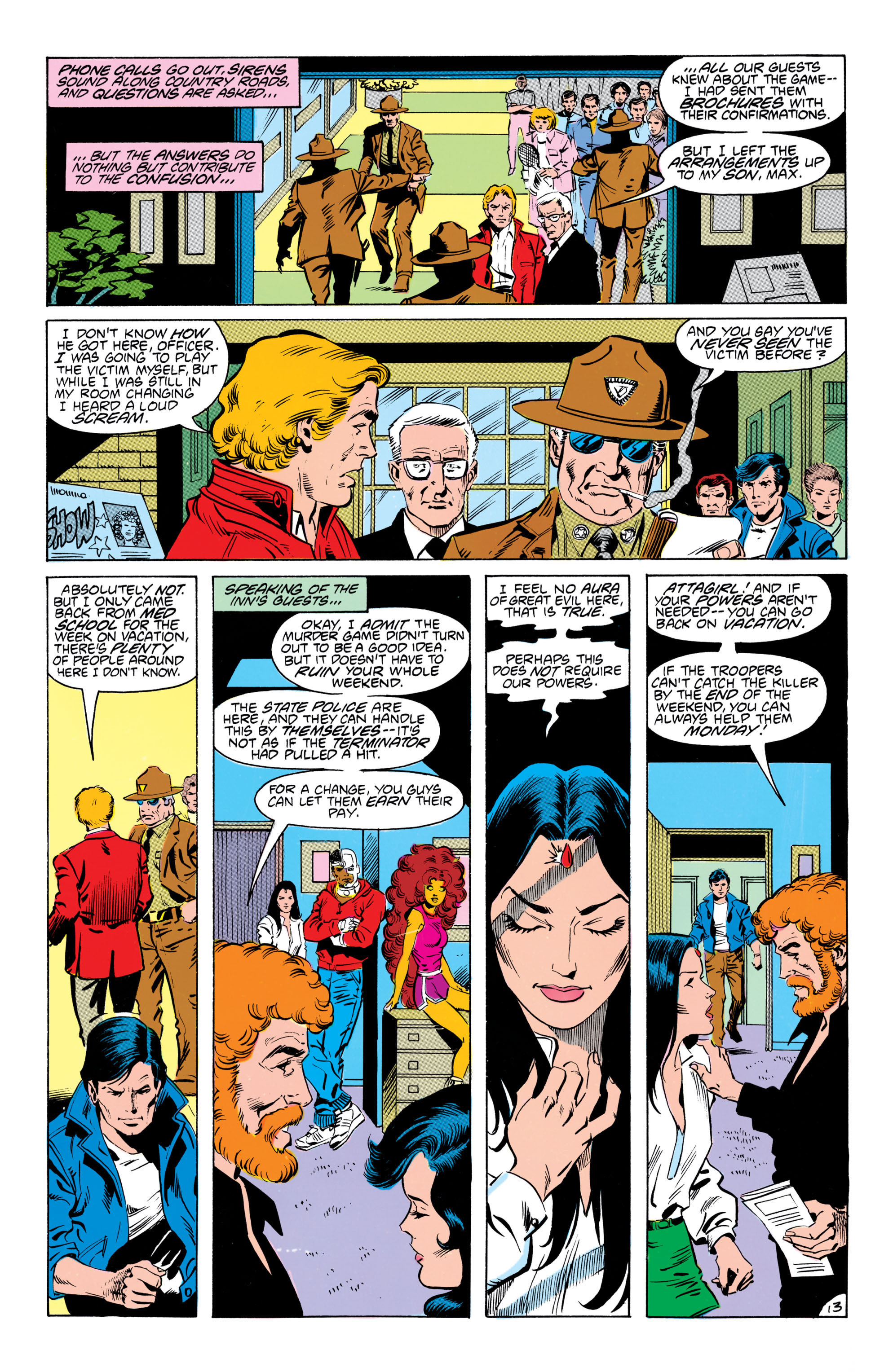 Read online The New Teen Titans (1984) comic -  Issue #32 - 14