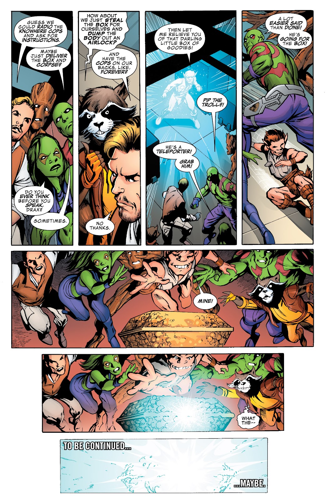 Guardians of the Galaxy: Mother Entropy issue 1 - Page 20
