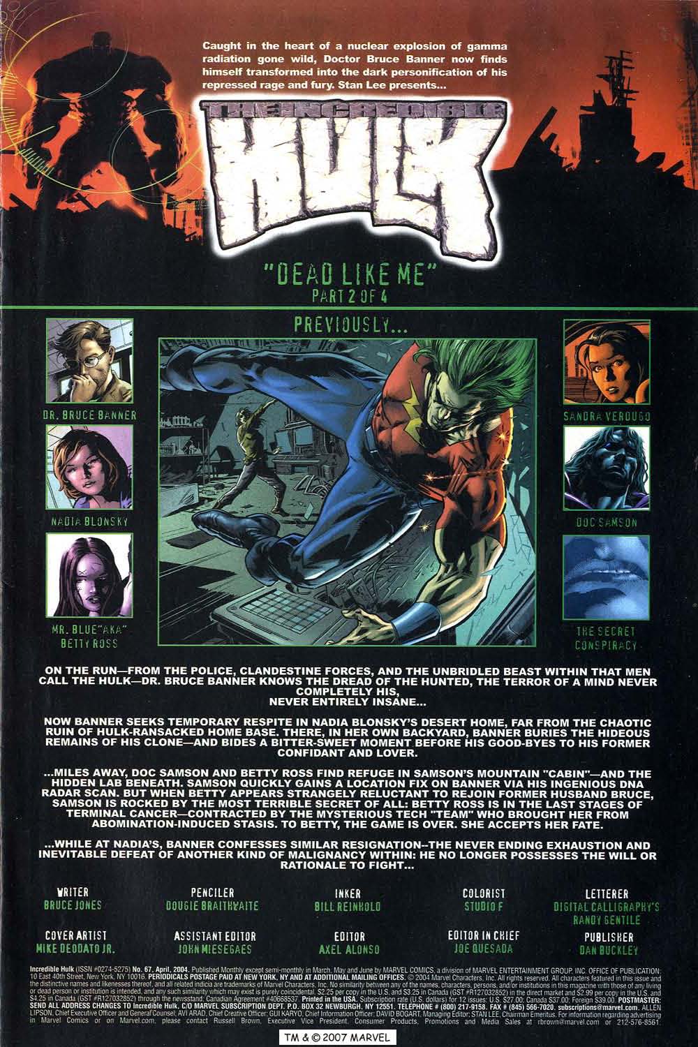 Read online The Incredible Hulk (2000) comic -  Issue #67 - 3