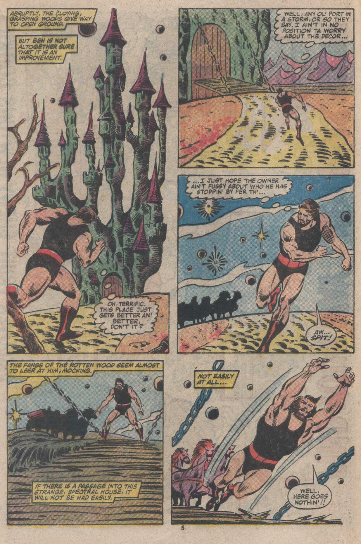 Read online The Thing comic -  Issue #19 - 9