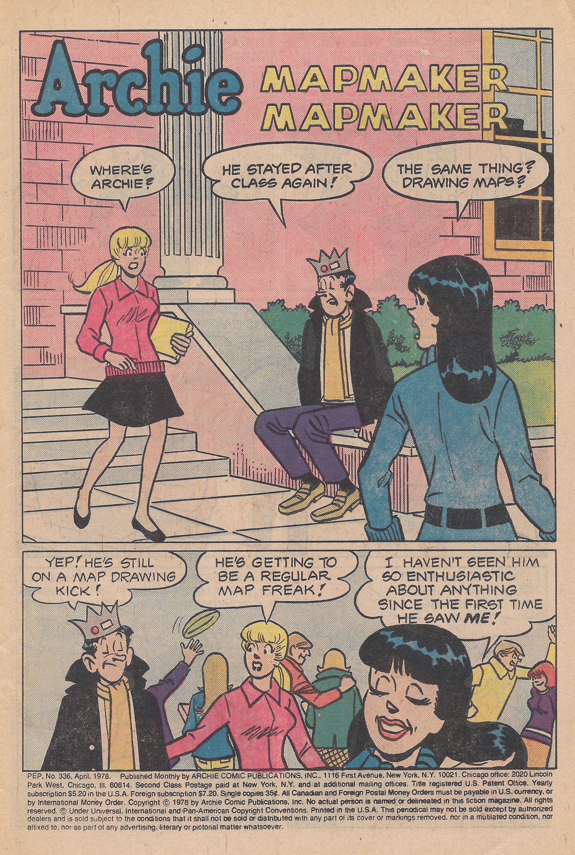 Read online Pep Comics comic -  Issue #336 - 3