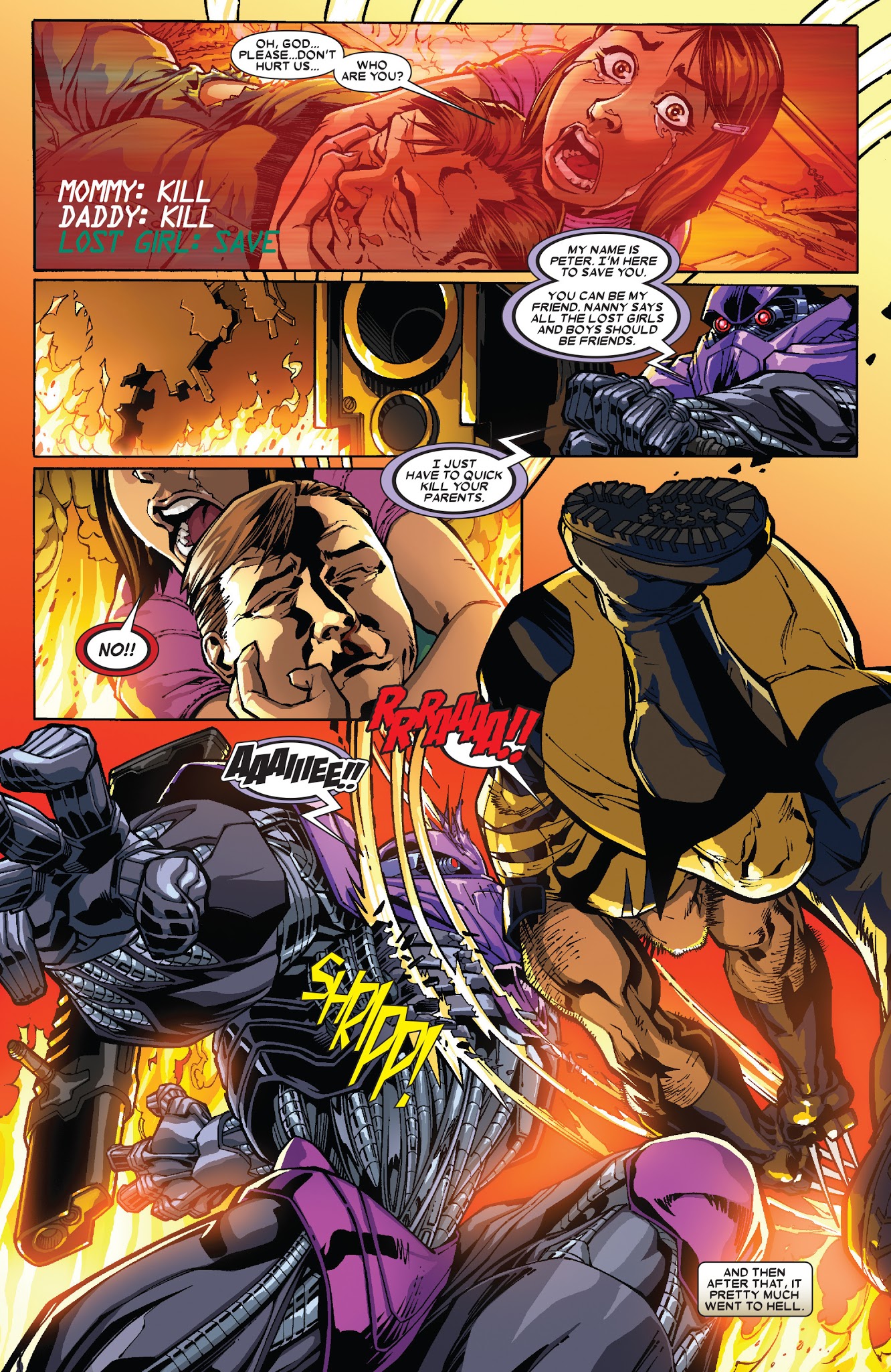 Read online Wolverine: Killing Made Simple comic -  Issue # Full - 9