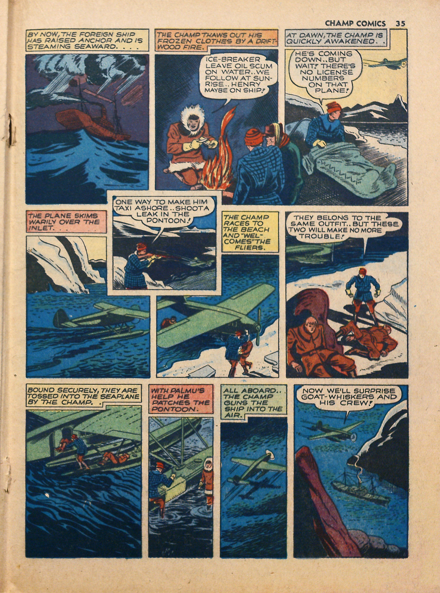 Read online Champ Comics comic -  Issue #14 - 37