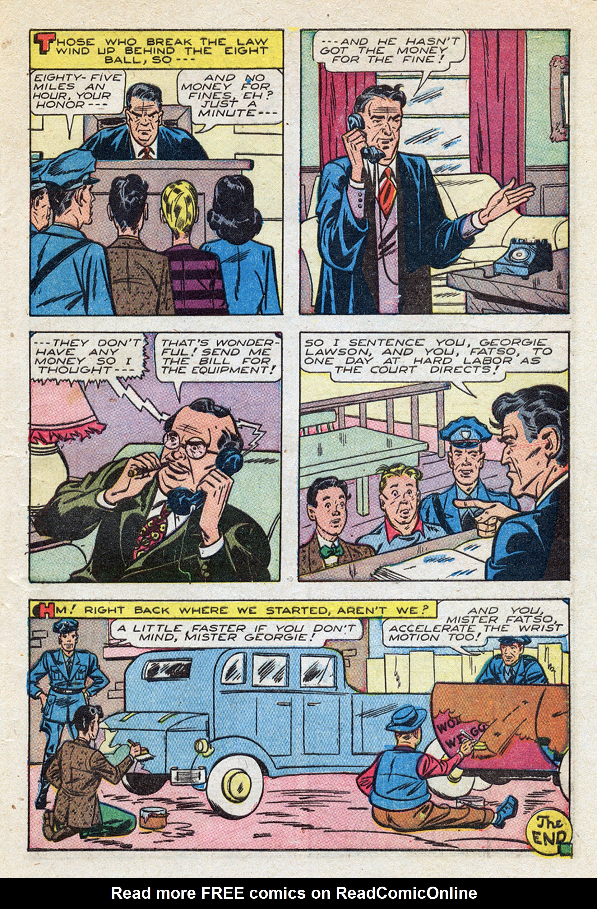 Read online Georgie Comics (1945) comic -  Issue #4 - 9