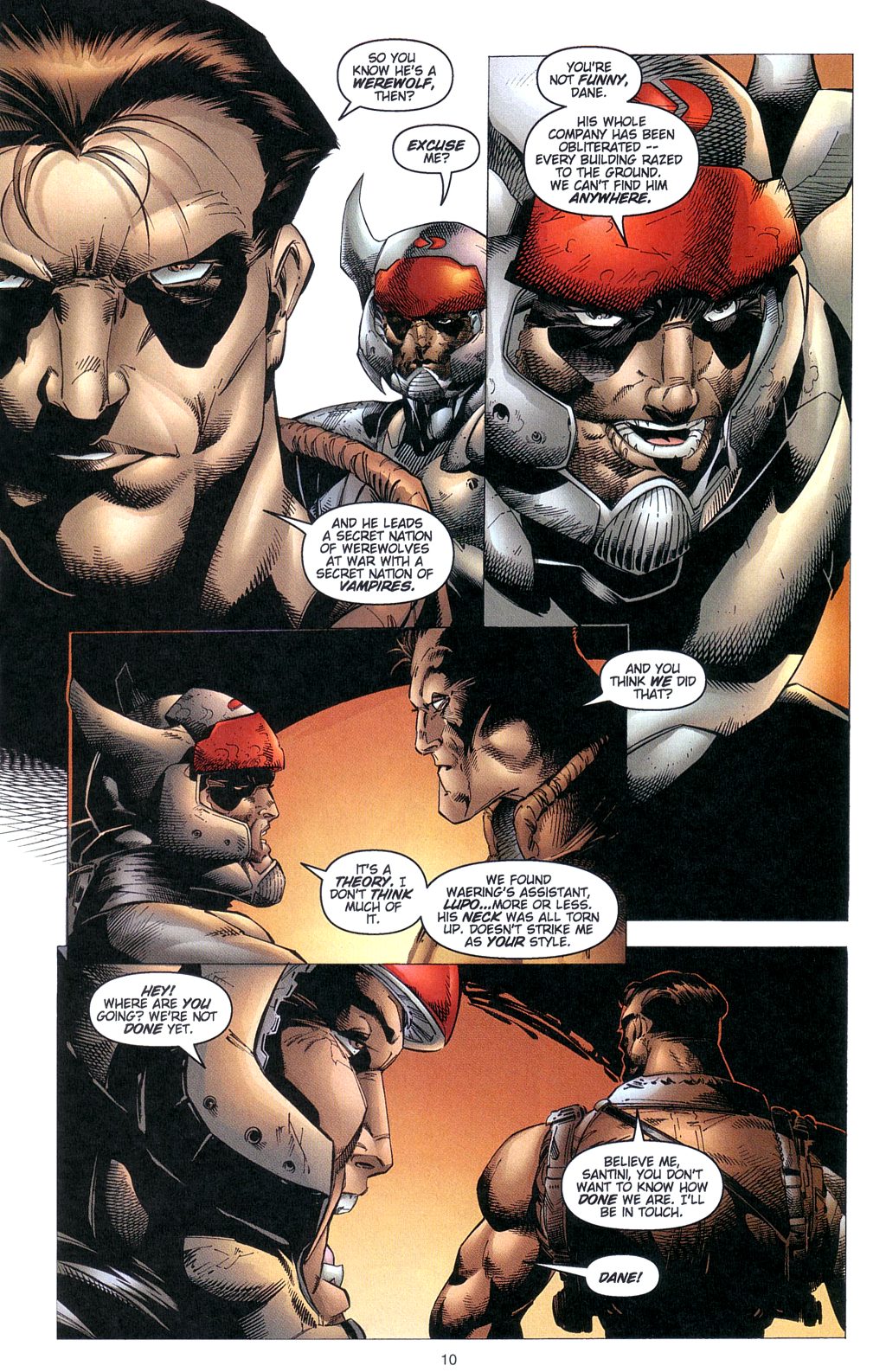 Read online Wetworks comic -  Issue #32 - 11