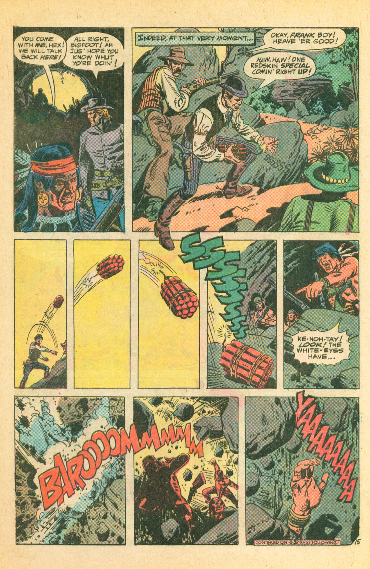 Read online Weird Western Tales (1972) comic -  Issue #33 - 16