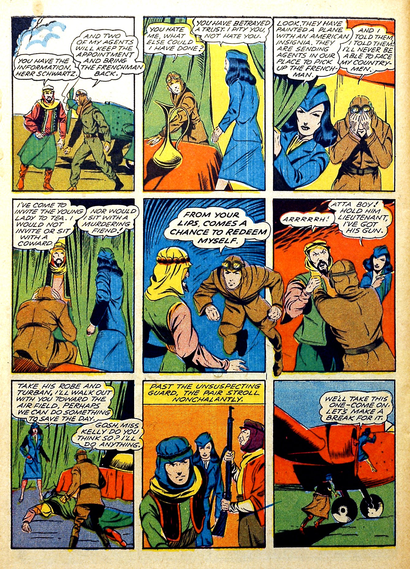 Read online Captain Flight Comics comic -  Issue #6 - 40