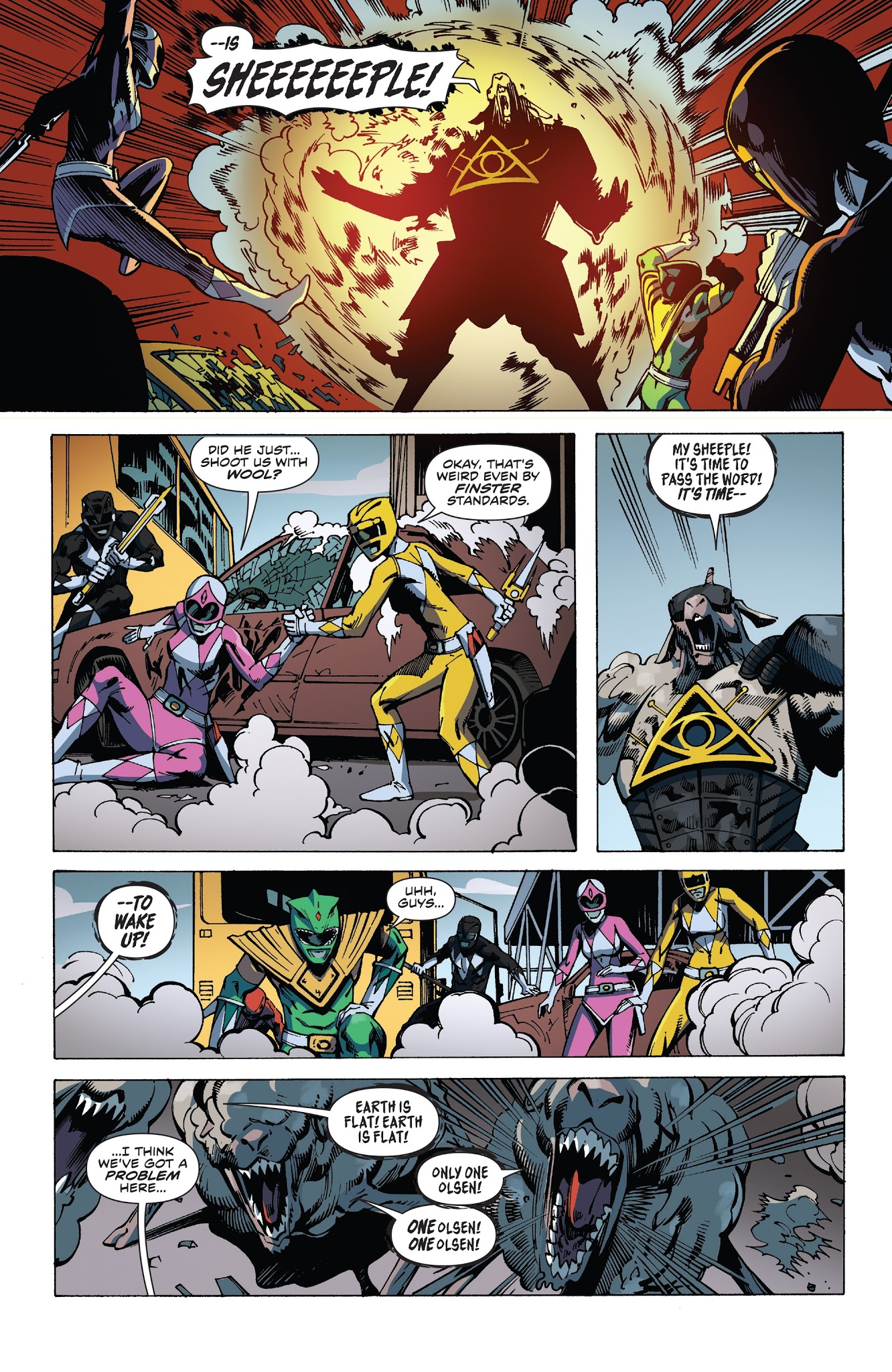 Read online Mighty Morphin Power Rangers comic -  Issue #23 - 7