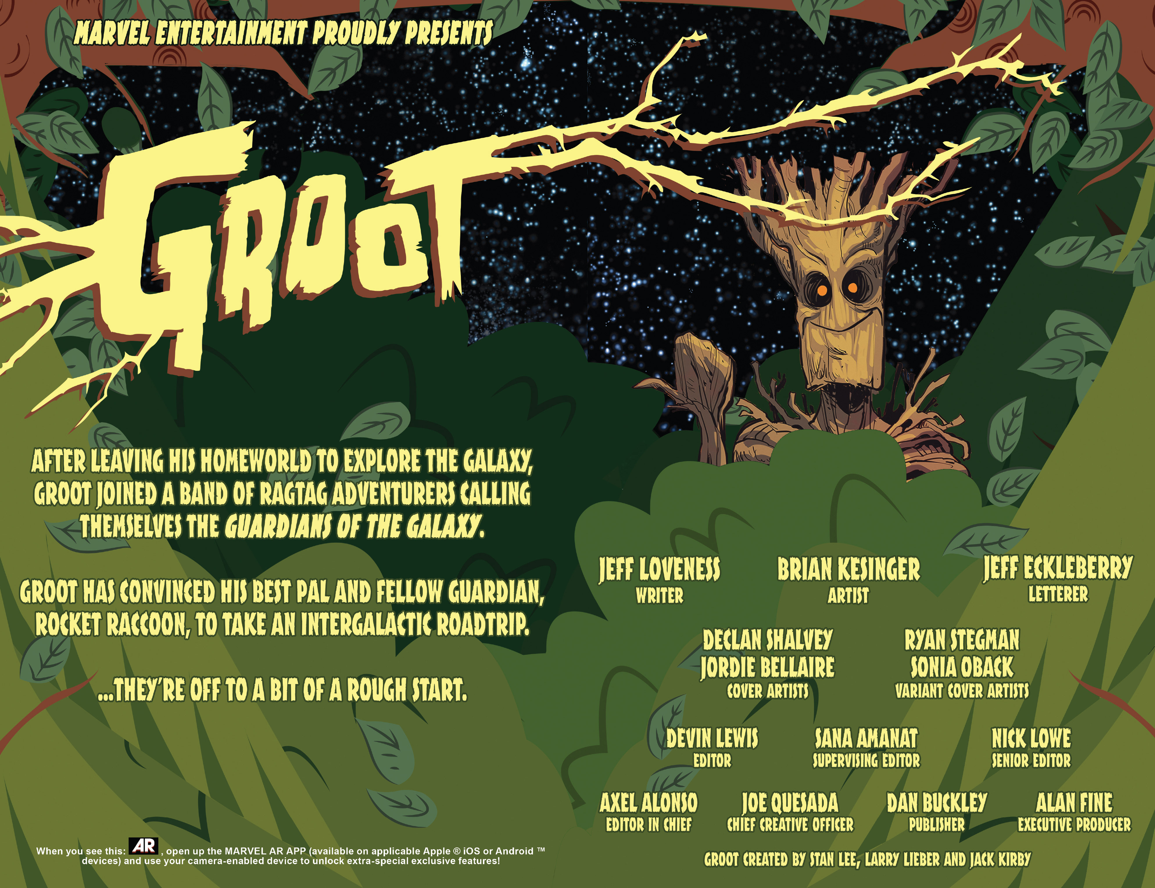 Read online Groot comic -  Issue #1 - 5