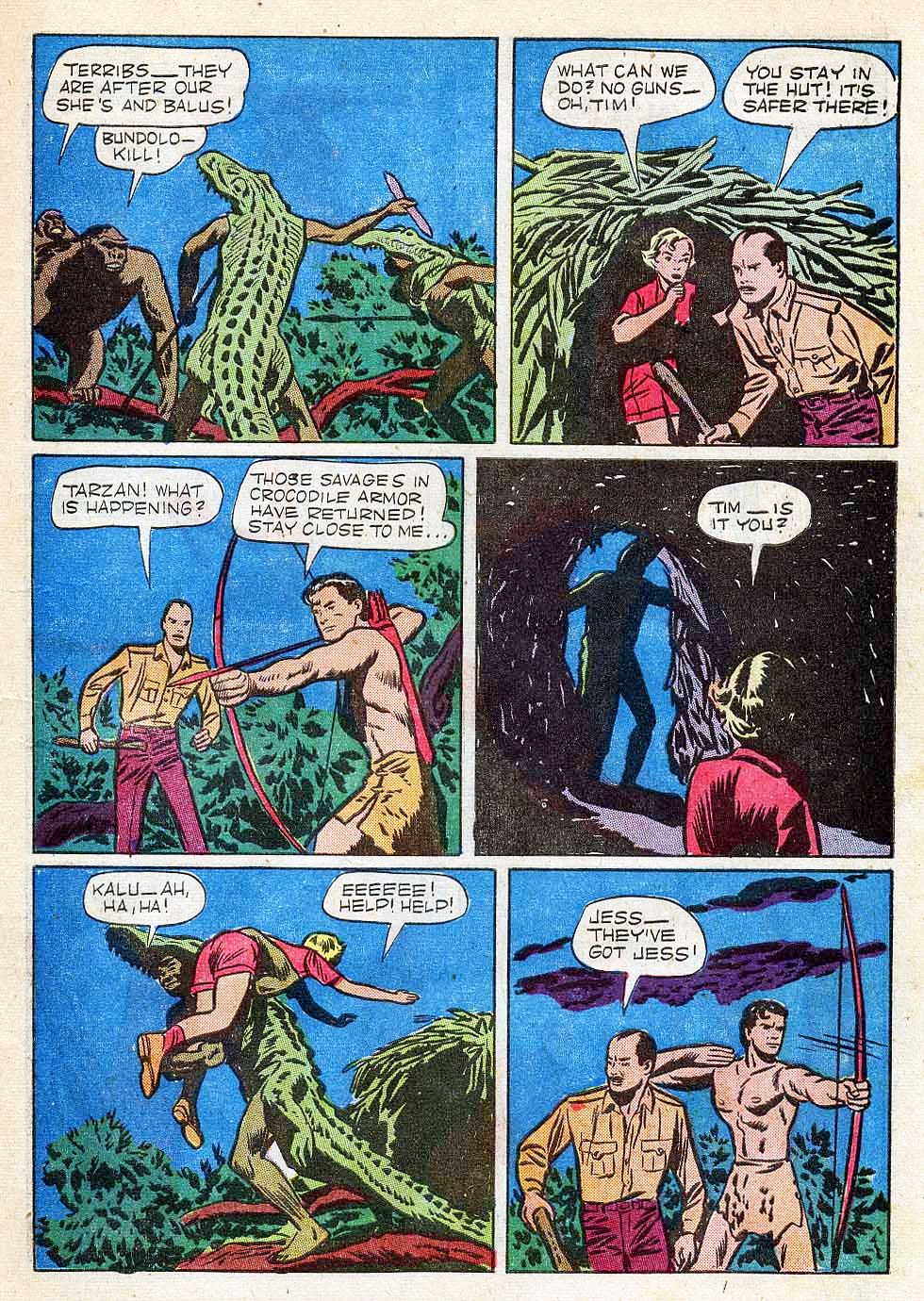 Read online Tarzan (1948) comic -  Issue #20 - 15