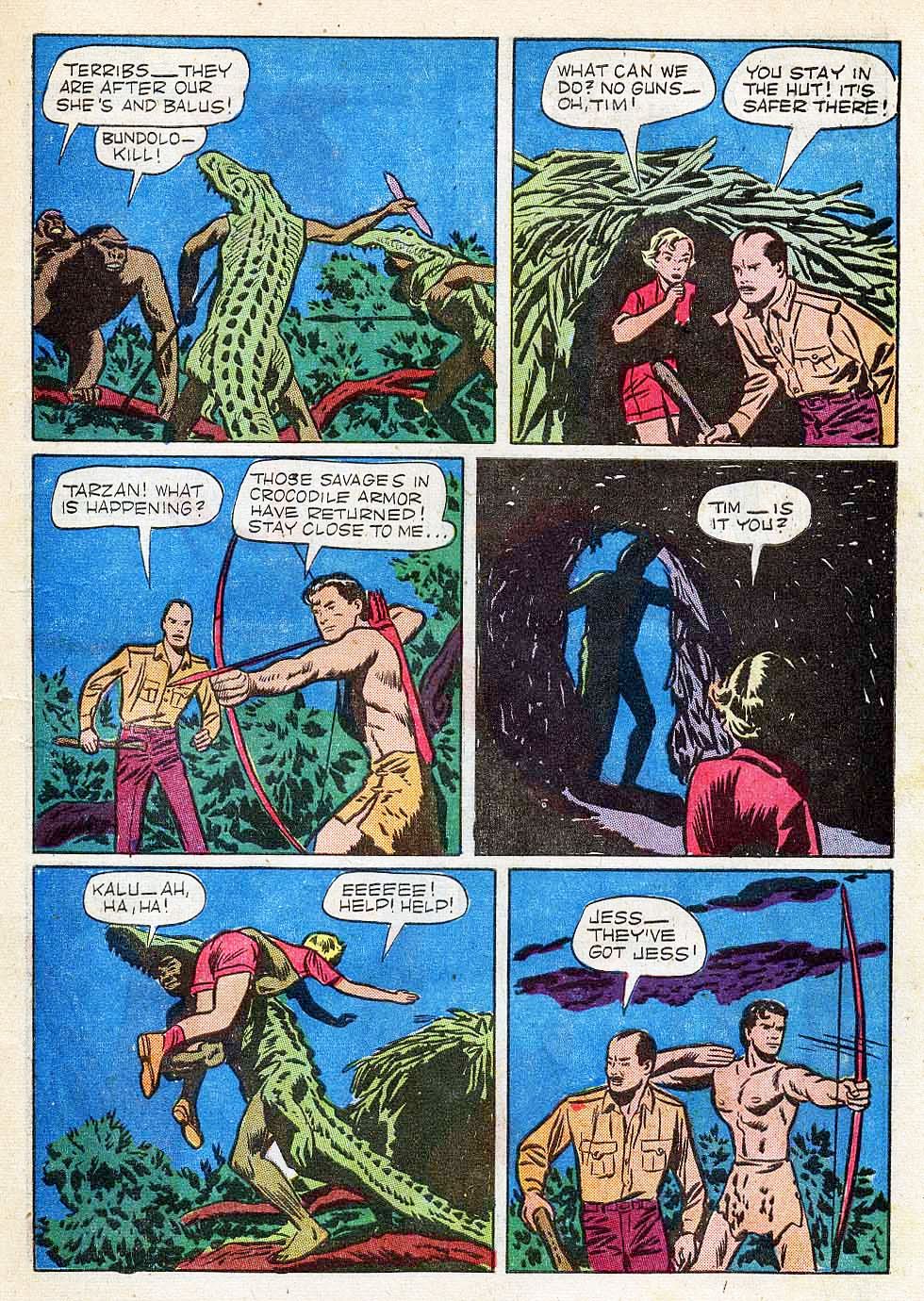 Read online Tarzan (1948) comic -  Issue #20 - 15