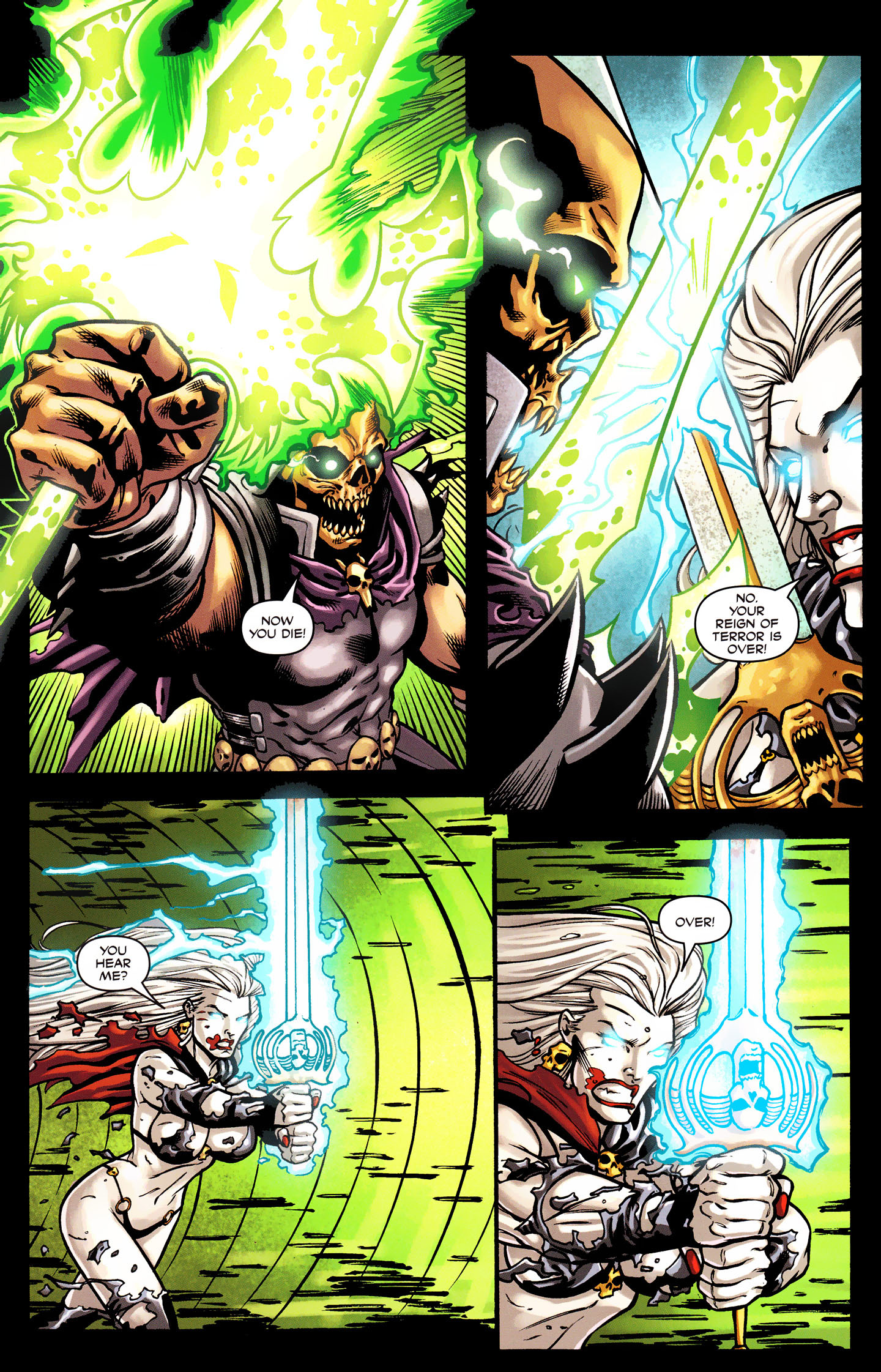 Read online Lady Death: Origins - Cursed comic -  Issue #3 - 17