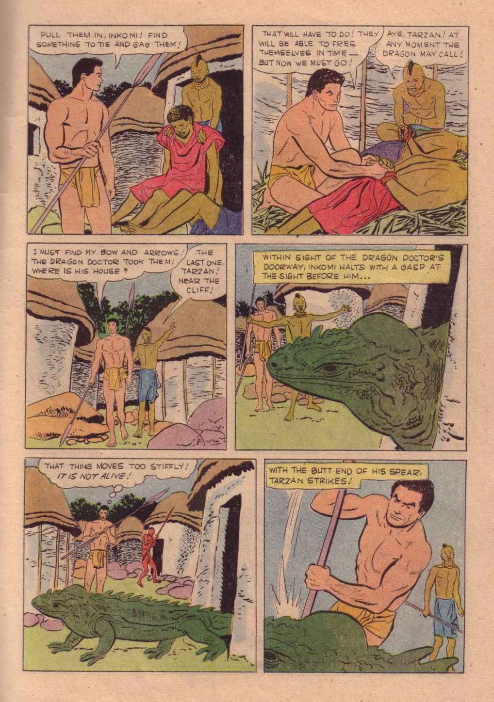 Read online Tarzan (1948) comic -  Issue #98 - 7
