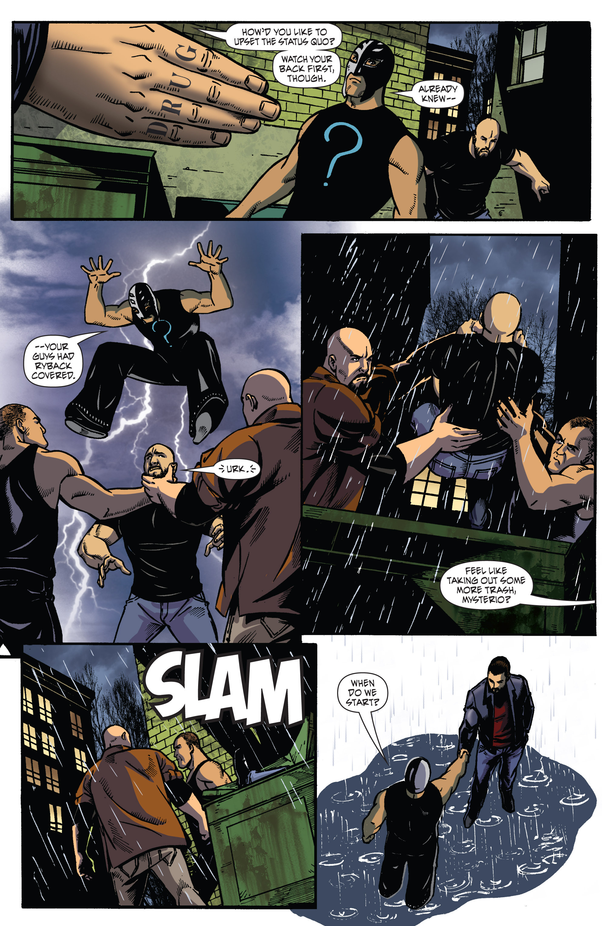 Read online WWE Superstars comic -  Issue #2 - 13