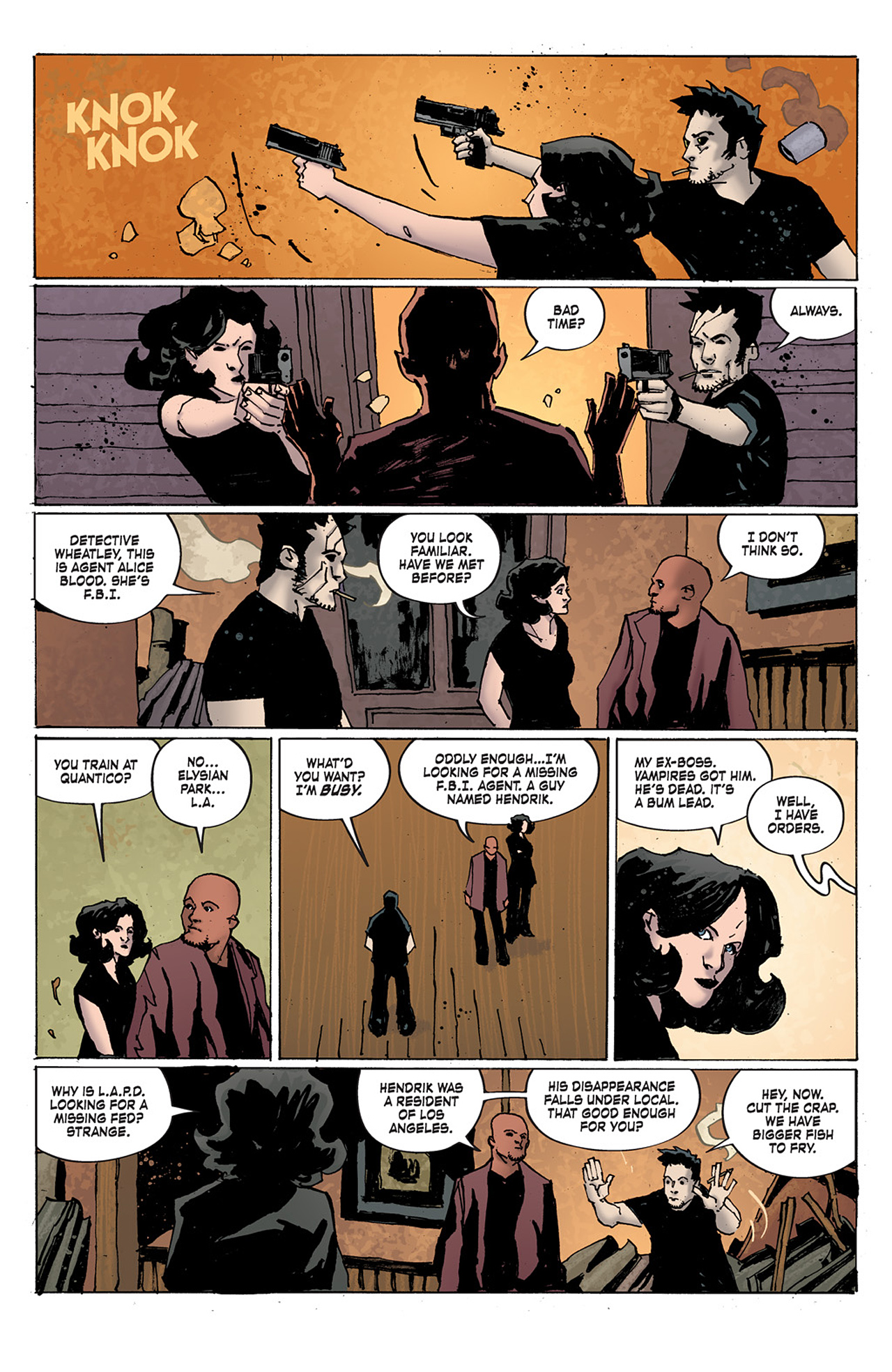 Read online Criminal Macabre: Final Night - The 30 Days of Night Crossover comic -  Issue #2 - 7