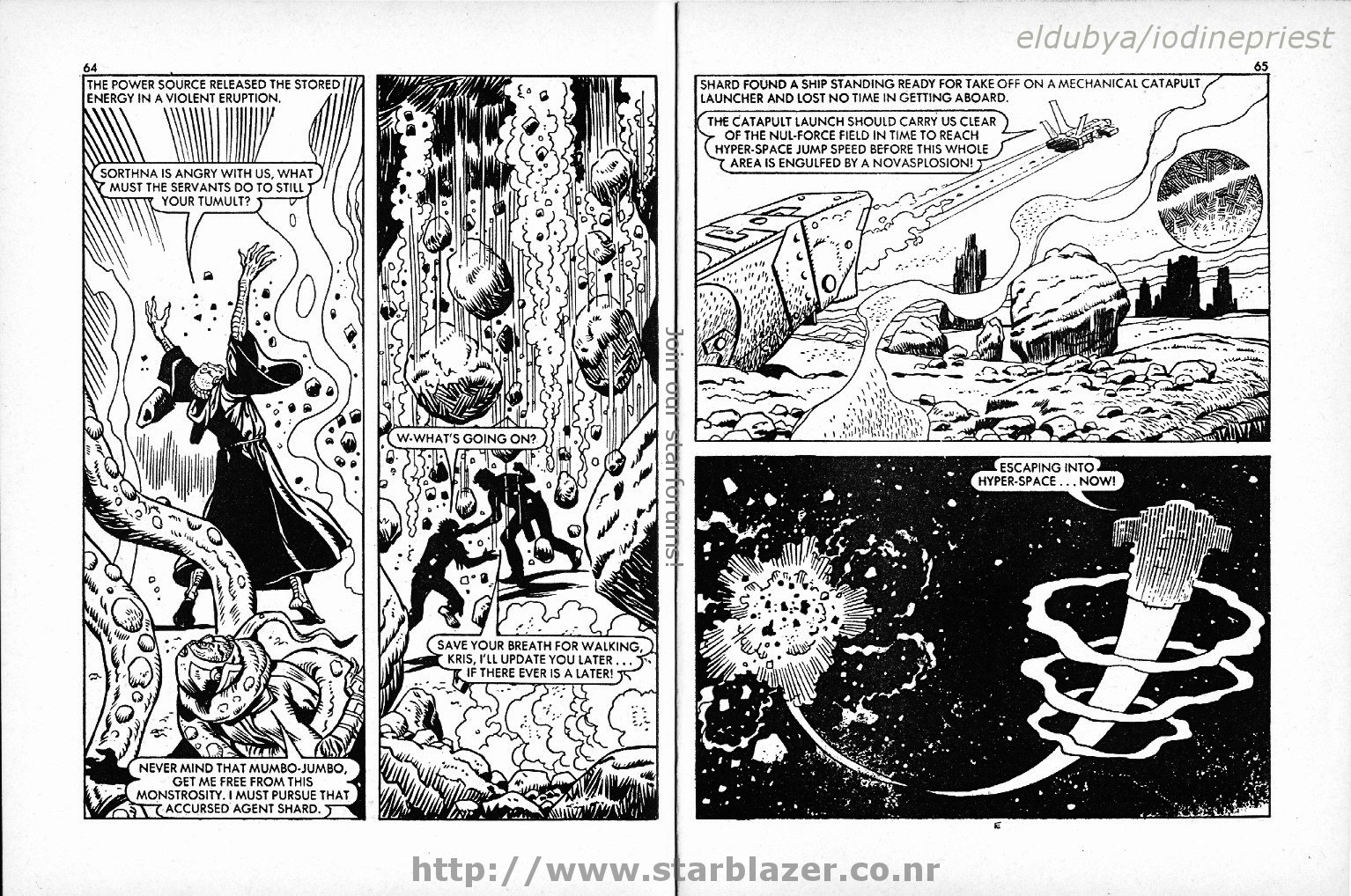 Read online Starblazer comic -  Issue #114 - 34