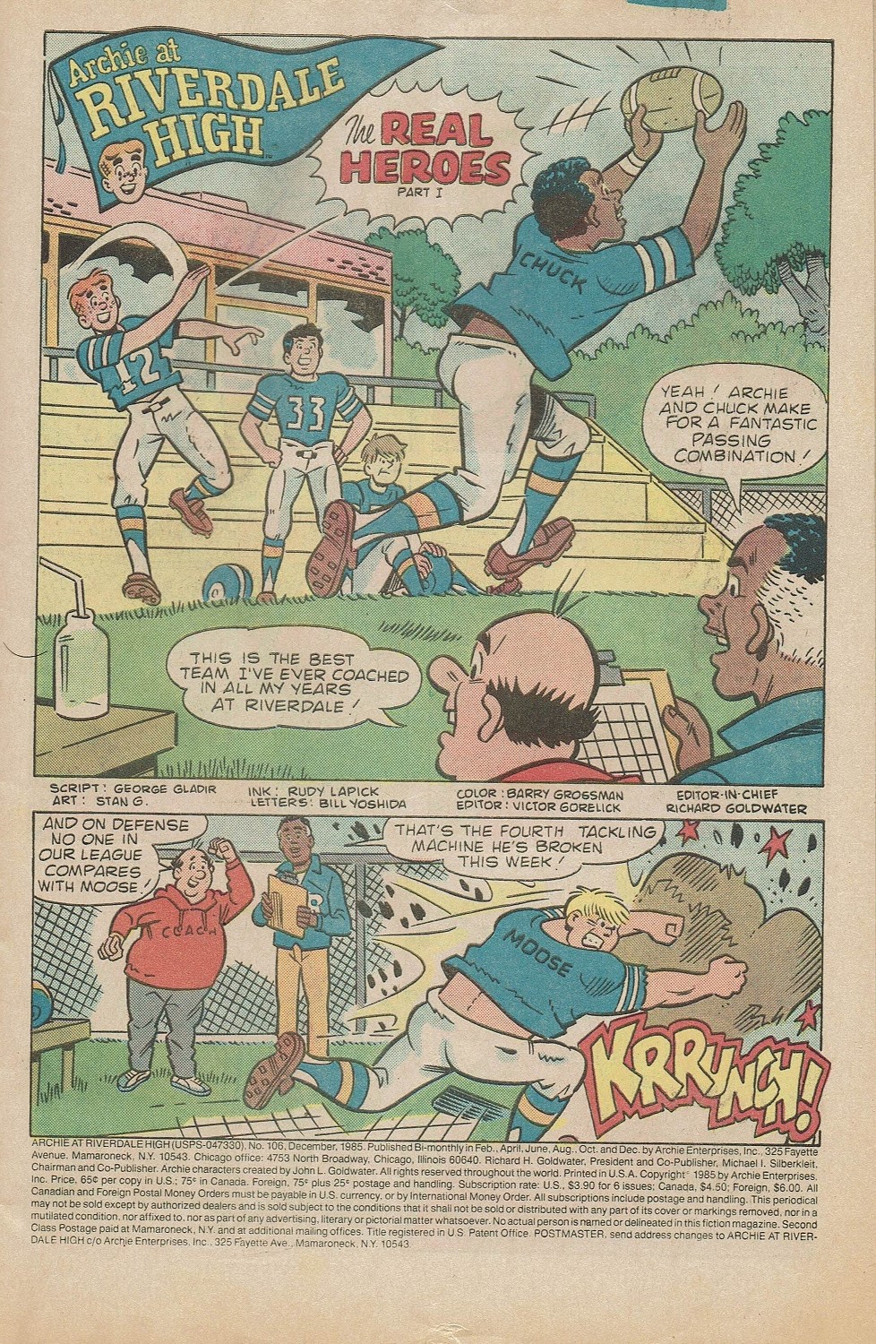 Read online Archie at Riverdale High (1972) comic -  Issue #106 - 3