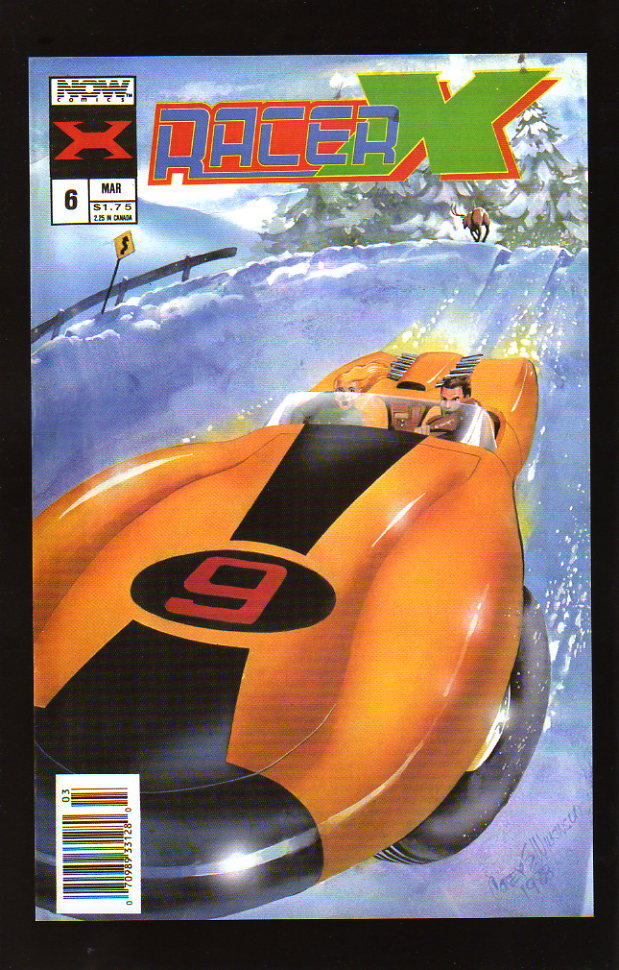 Read online Racer X (1988) comic -  Issue #6 - 1
