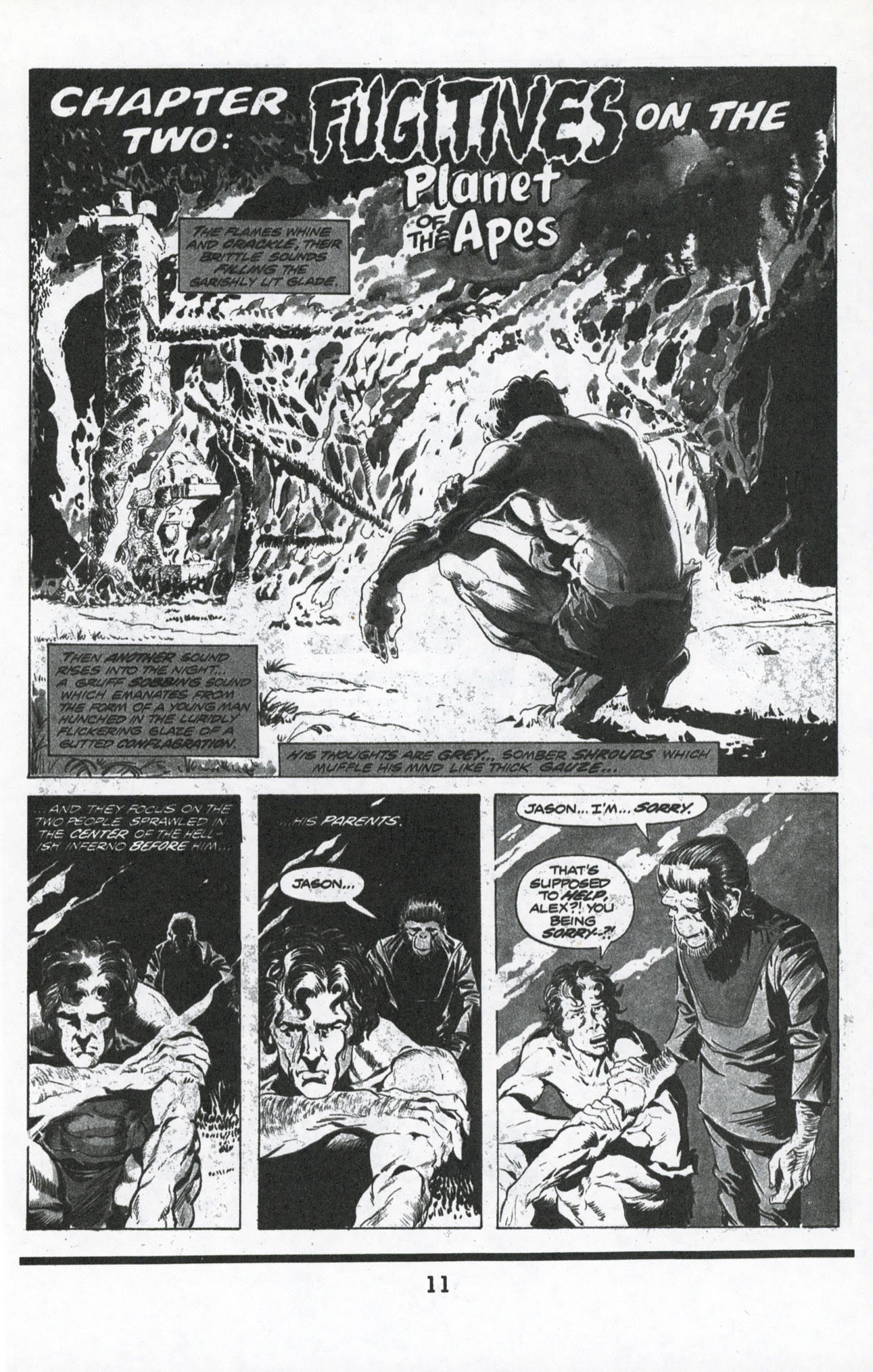 Read online Terror on the Planet of the Apes comic -  Issue #1 - 15