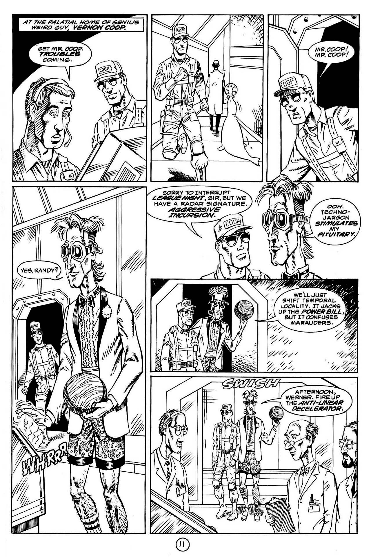 Read online Paul the Samurai (1992) comic -  Issue #6 - 12
