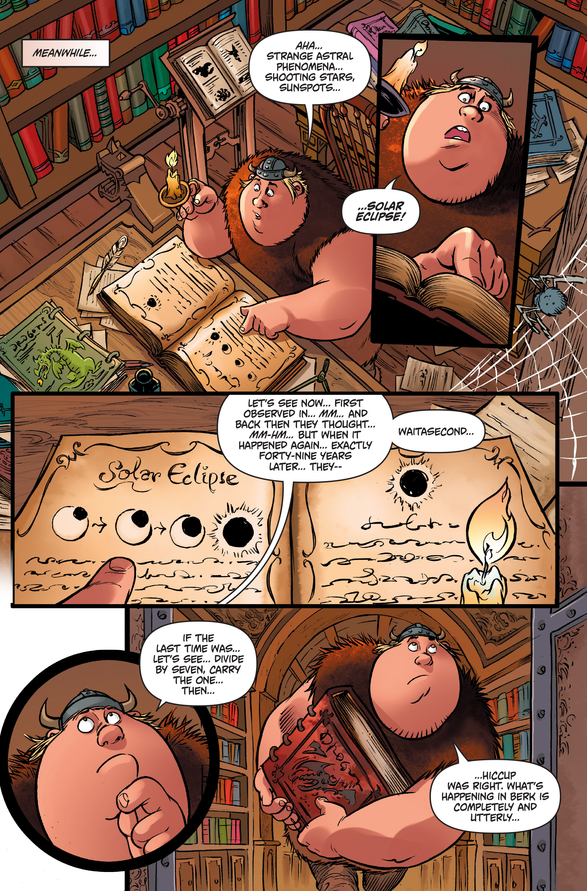 Read online DreamWorks Dragons: Defenders of Berk Collection: Fire & Ice comic -  Issue # TPB - 28