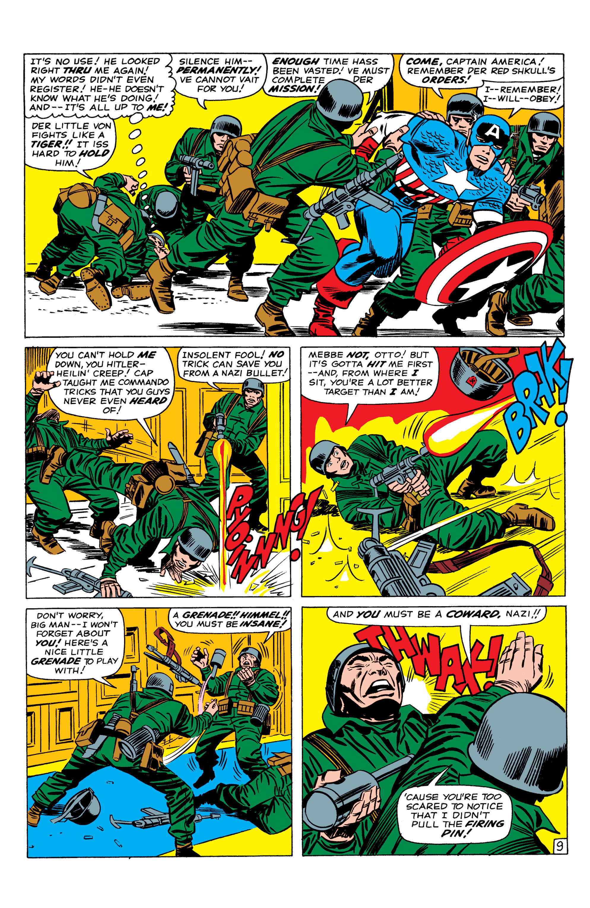 Read online Marvel Masterworks: Captain America comic -  Issue # TPB 1 (Part 2) - 3