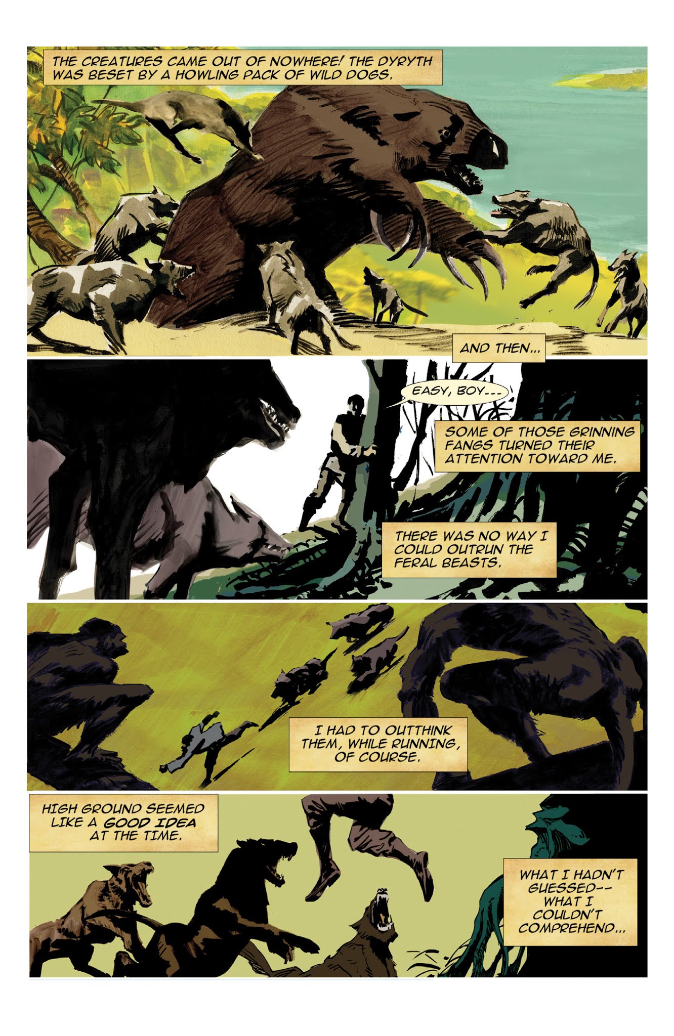 Read online Edgar Rice Burroughs' At the Earth's Core comic -  Issue # TPB - 24
