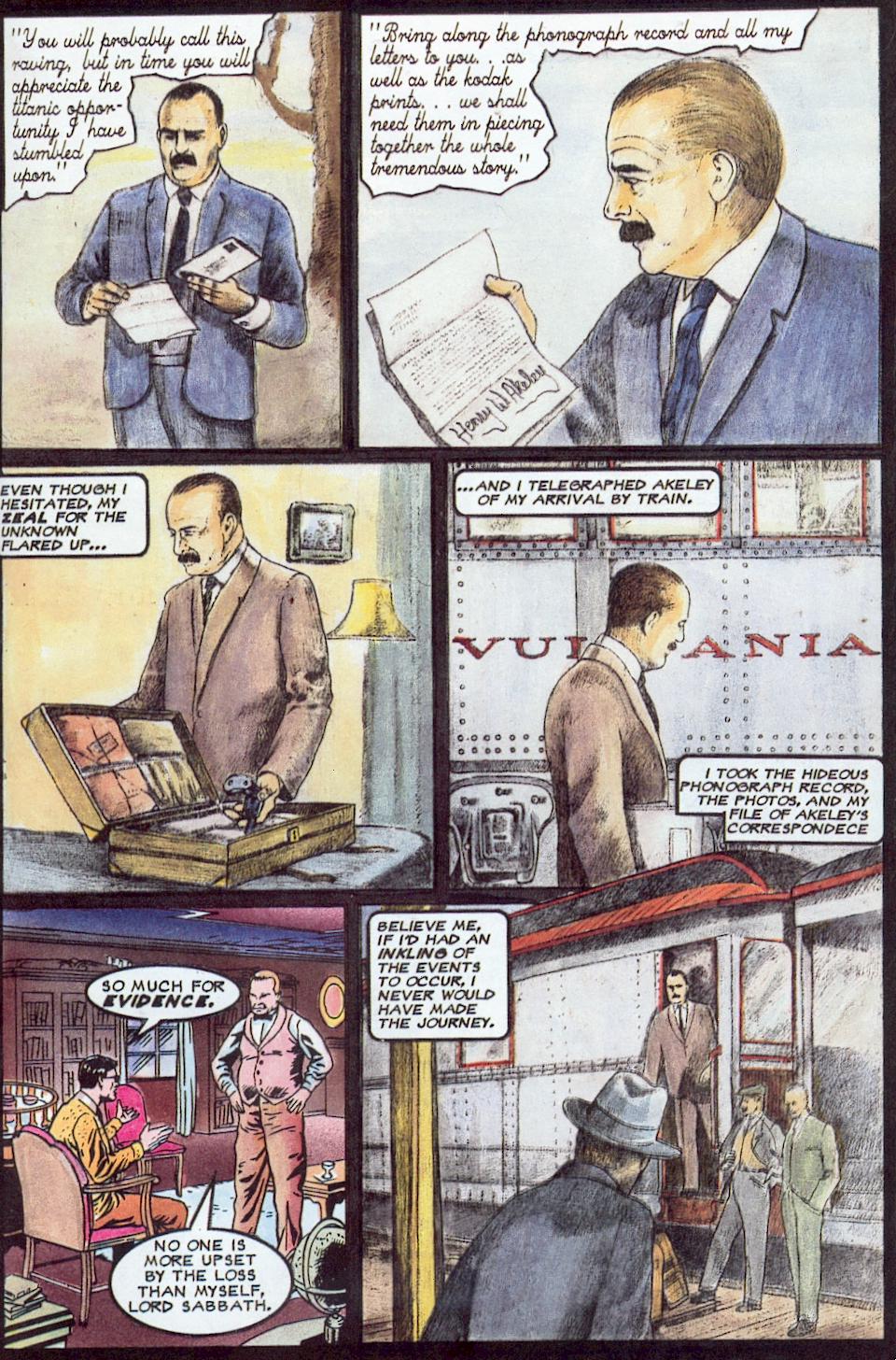 Read online H. P. Lovecraft's Cthulhu comic -  Issue #1 - 16
