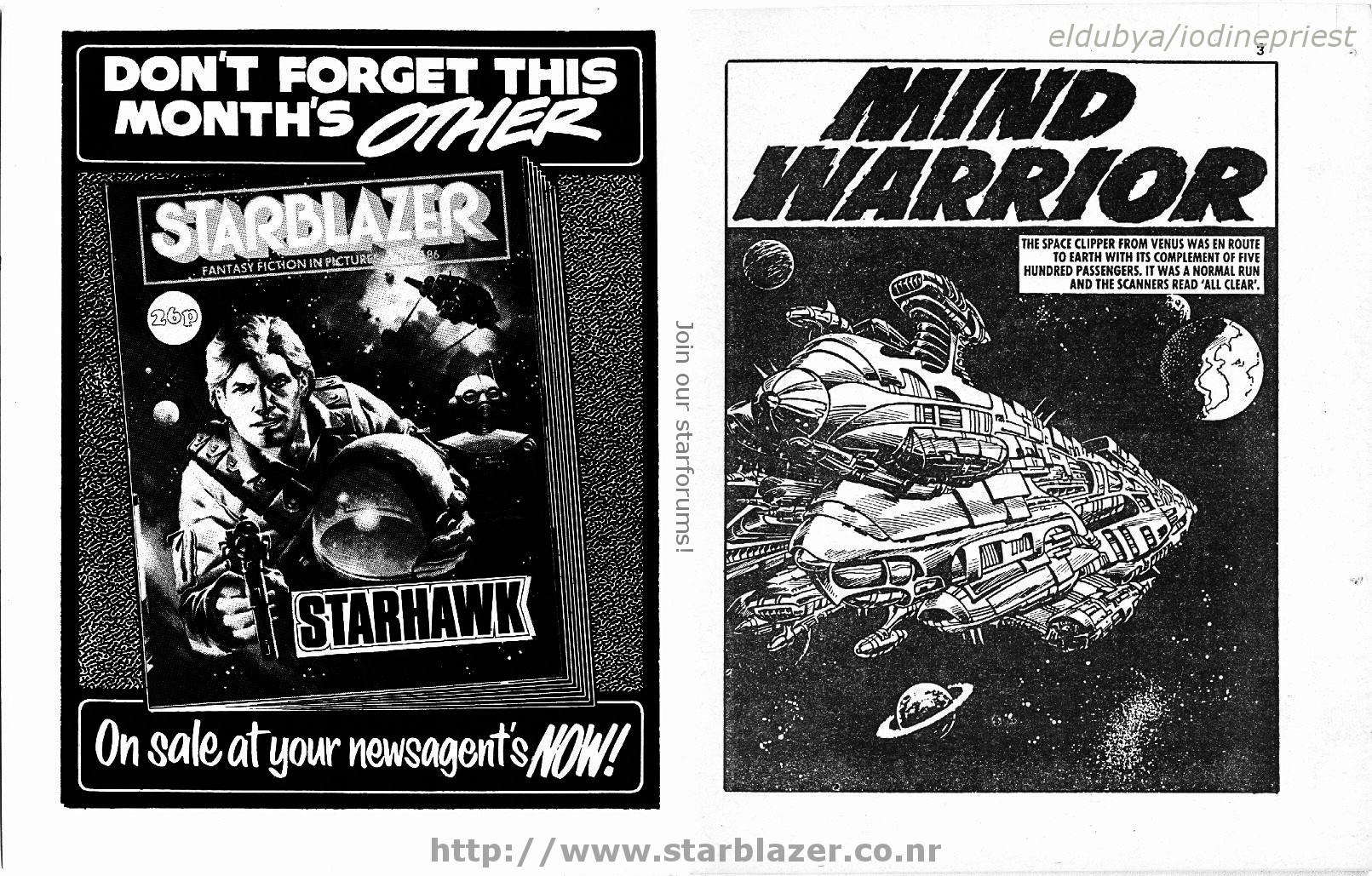 Read online Starblazer comic -  Issue #187 - 3