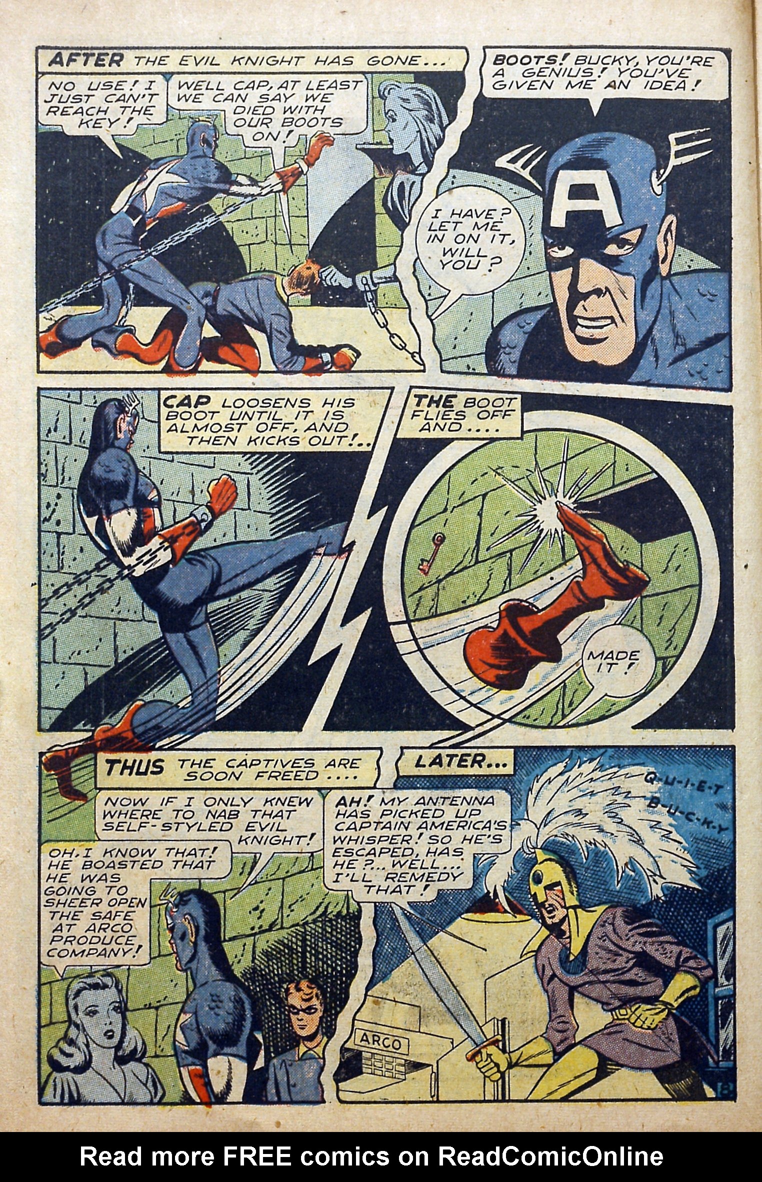 Read online USA Comics comic -  Issue #17 - 10