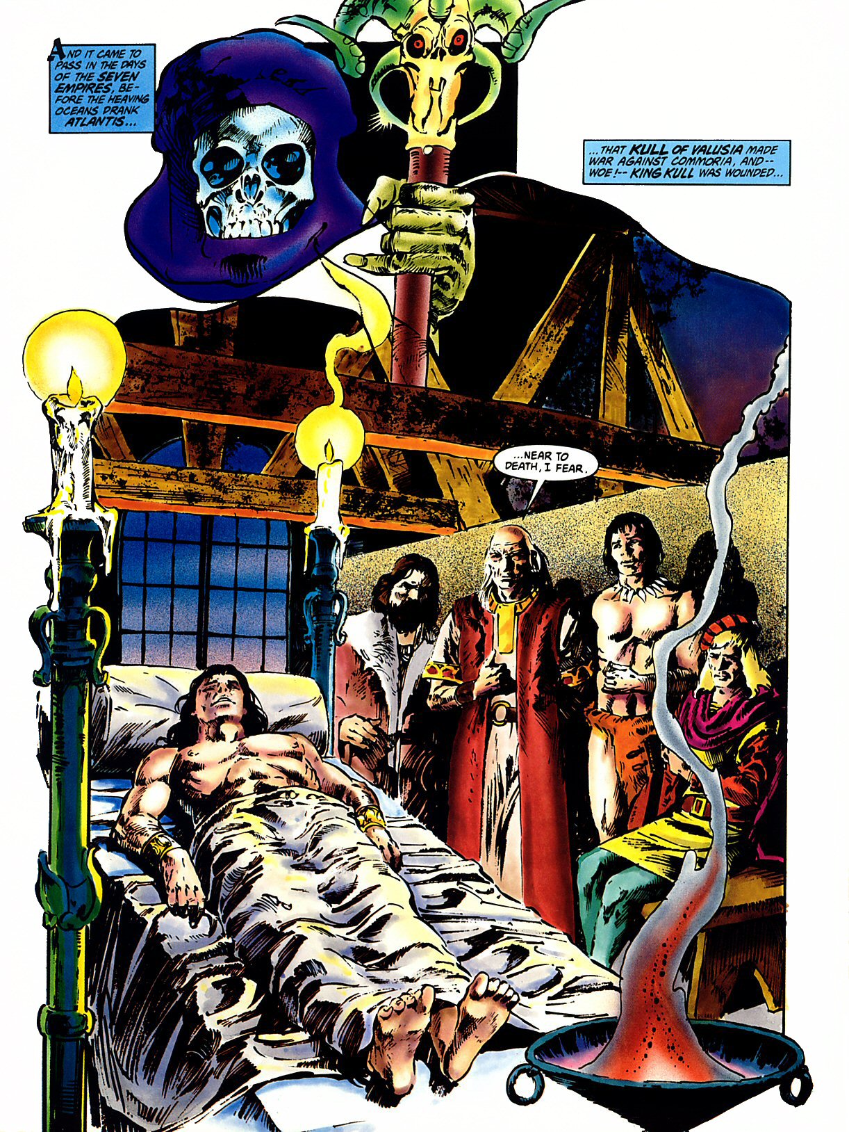 Read online Marvel Graphic Novel comic -  Issue #47 - Kull - The Vale Of Shadow - 4