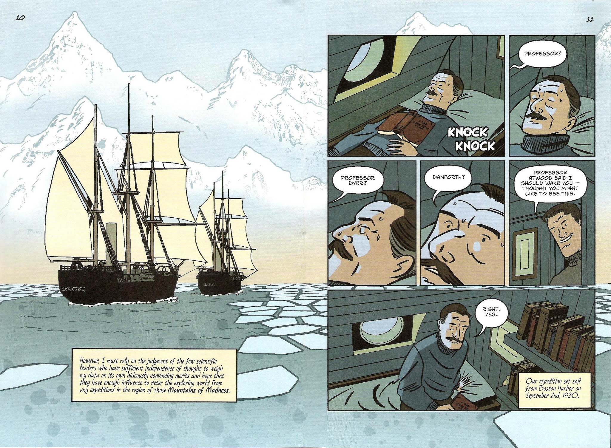Read online At the Mountains of Madness comic -  Issue # Full - 10