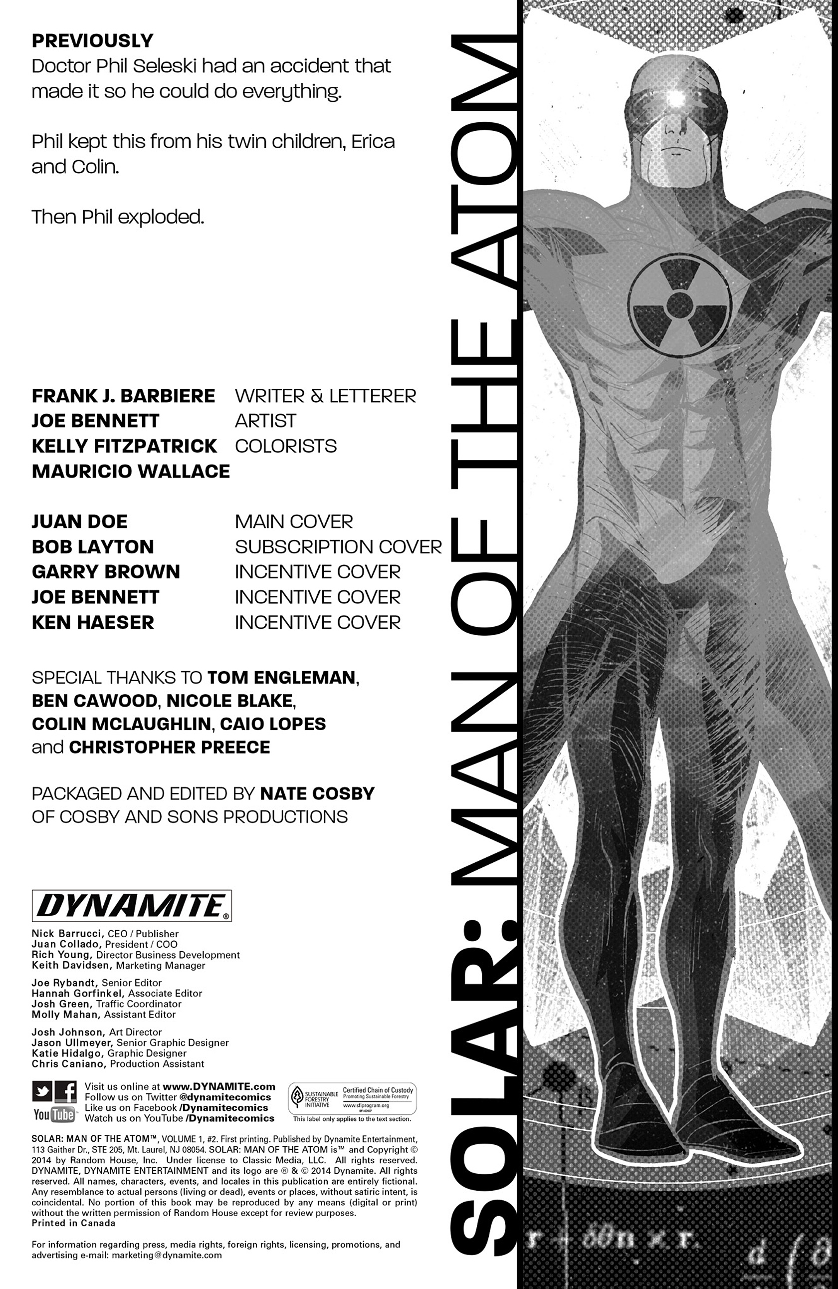 Read online Solar: Man of the Atom (2014) comic -  Issue #2 - 2
