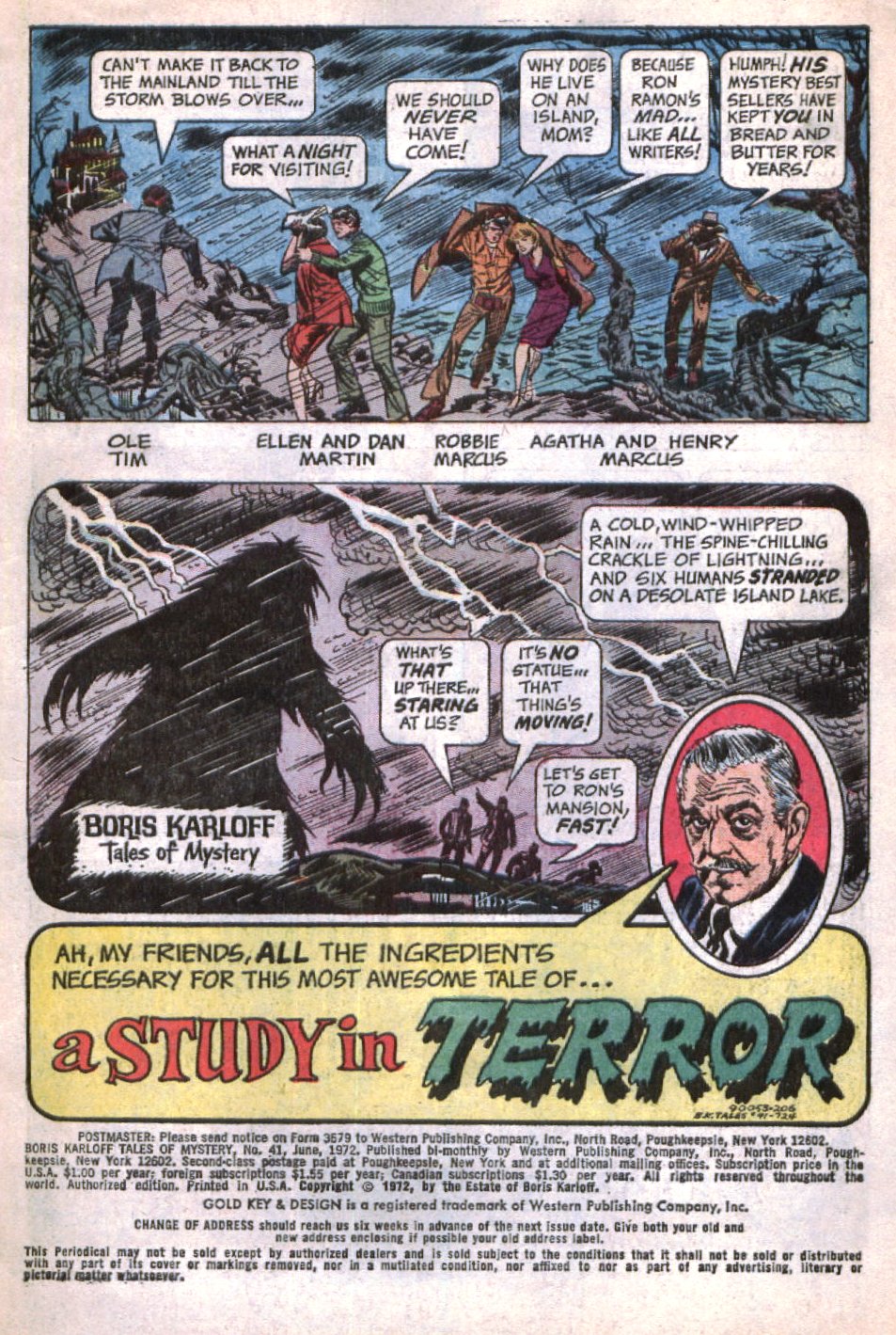 Read online Boris Karloff Tales of Mystery comic -  Issue #41 - 3