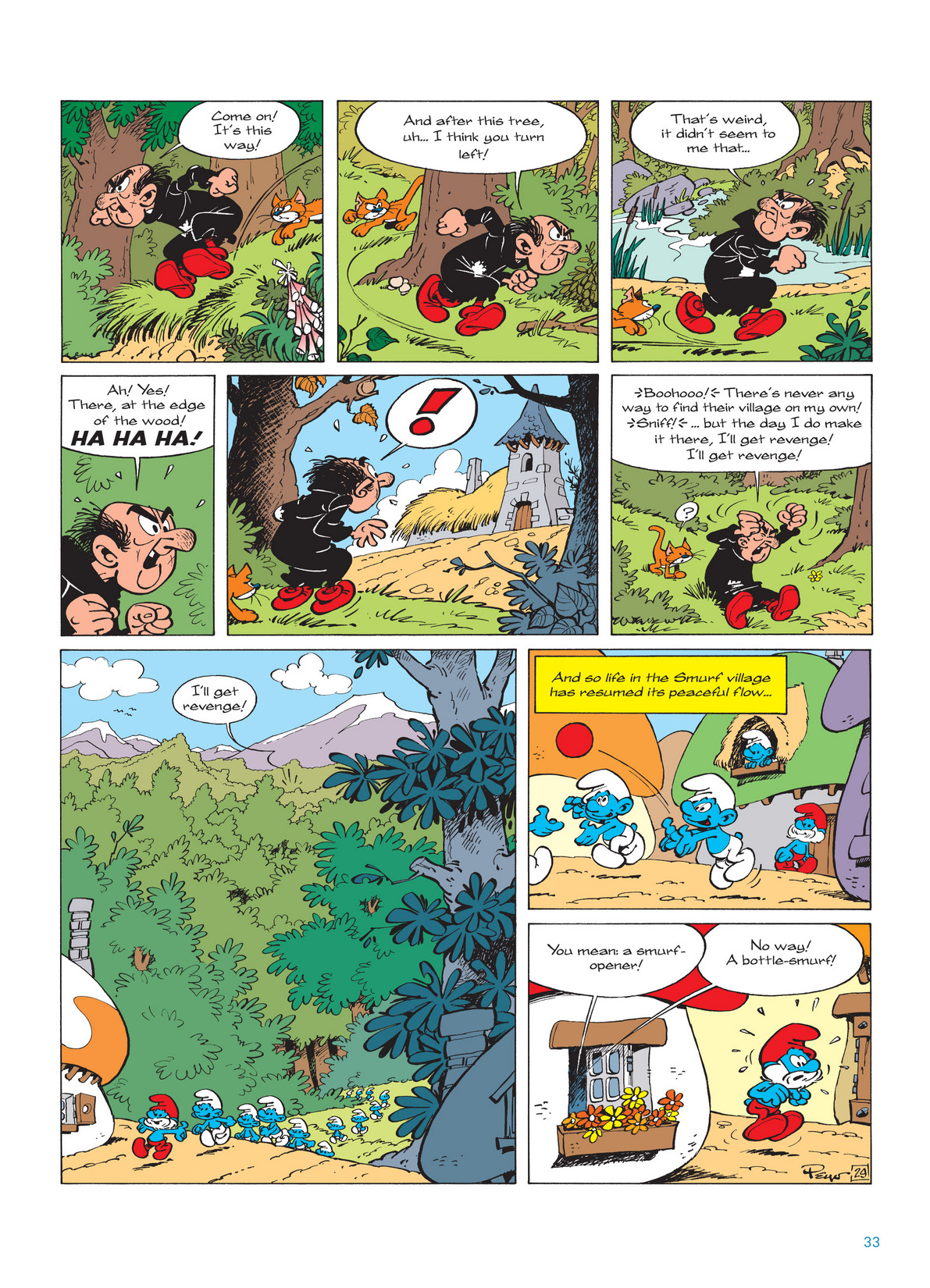 Read online The Smurfs comic -  Issue #12 - 33