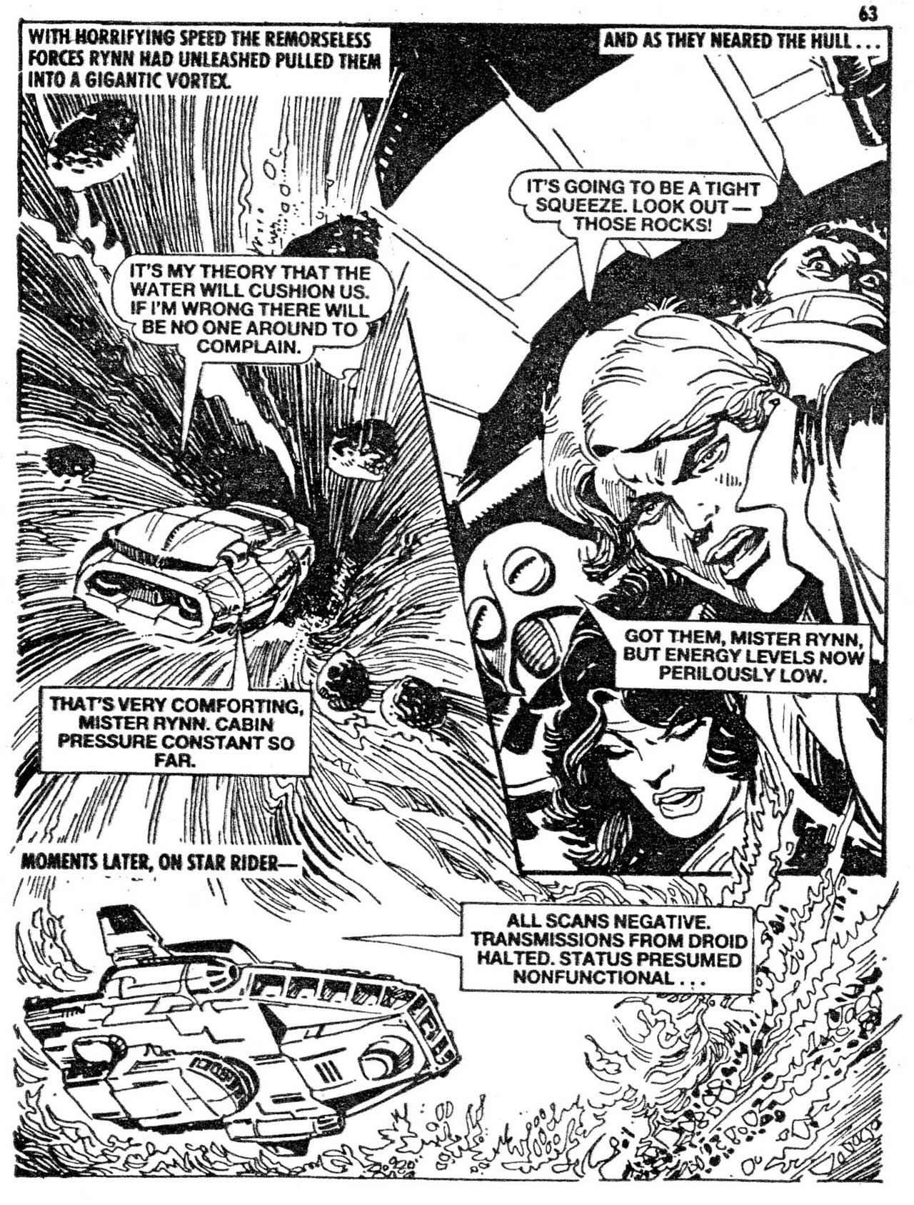 Read online Starblazer comic -  Issue #201 - 64