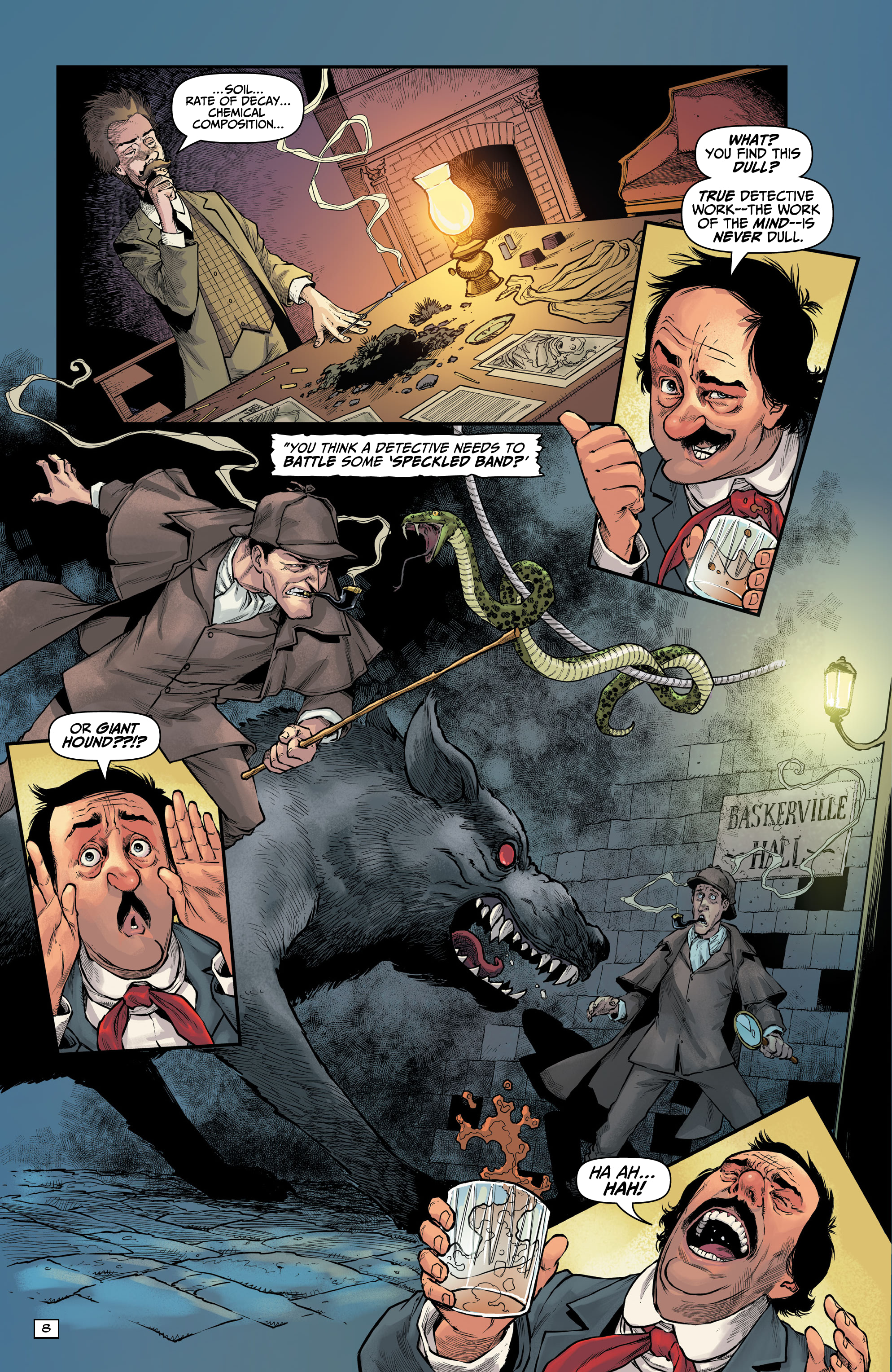Read online Edgar Allan Poe's Snifter of Blood comic -  Issue #3 - 10