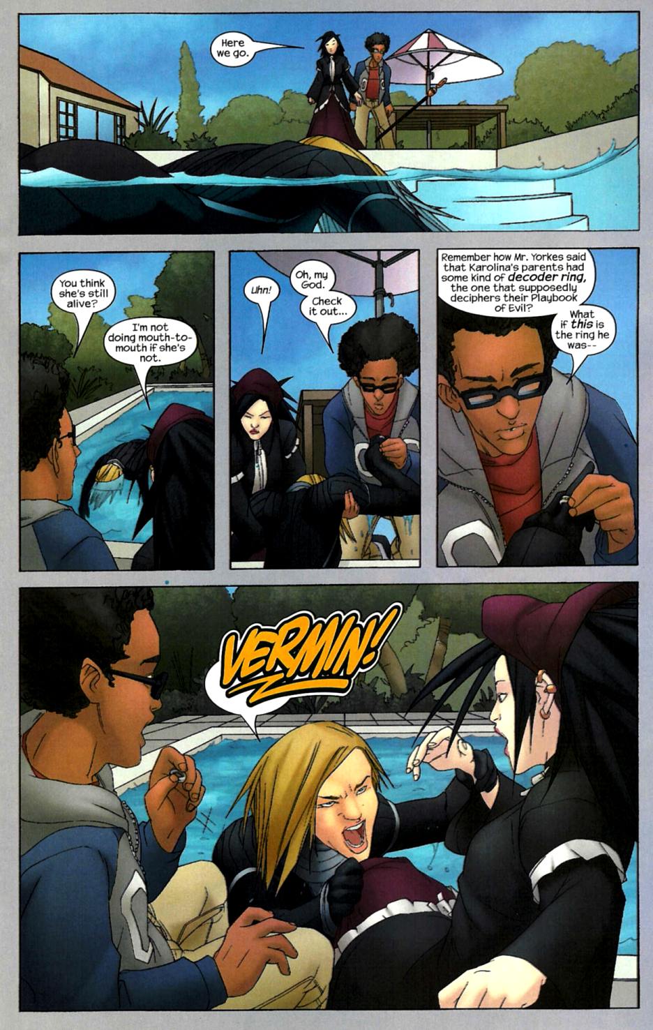 Read online Runaways (2003) comic -  Issue #6 - 12