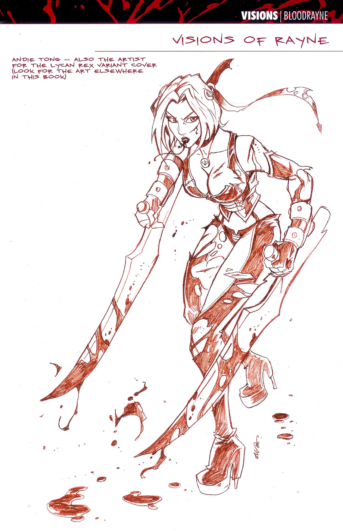 Read online BloodRayne: Raw comic -  Issue # Full - 10