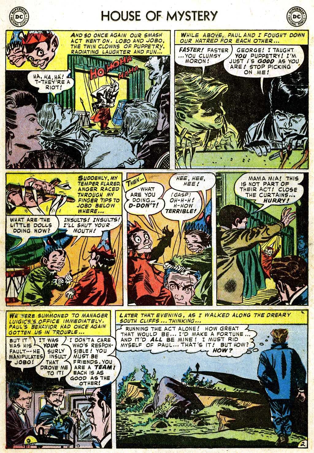 Read online House of Mystery (1951) comic -  Issue #8 - 20