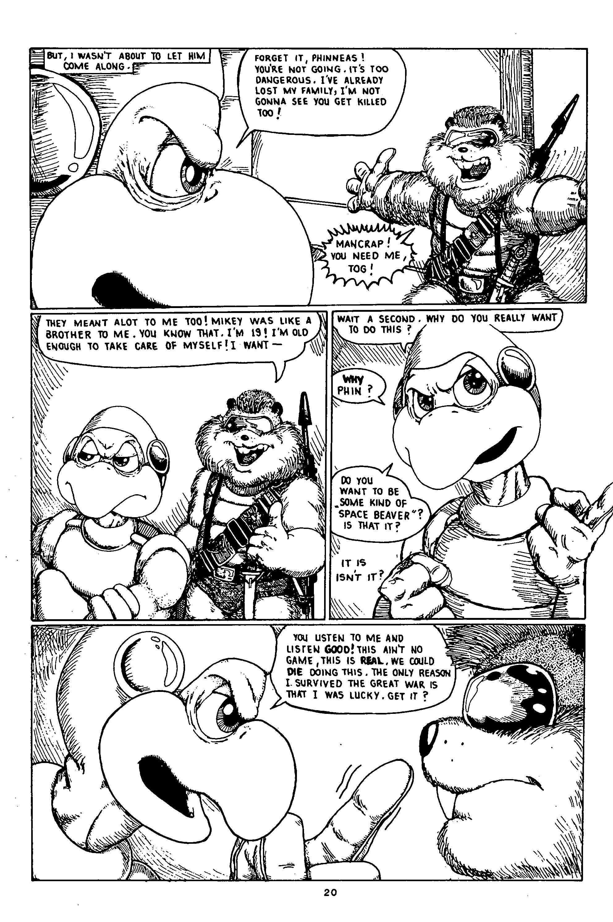 Read online Space Beaver comic -  Issue #3 - 22