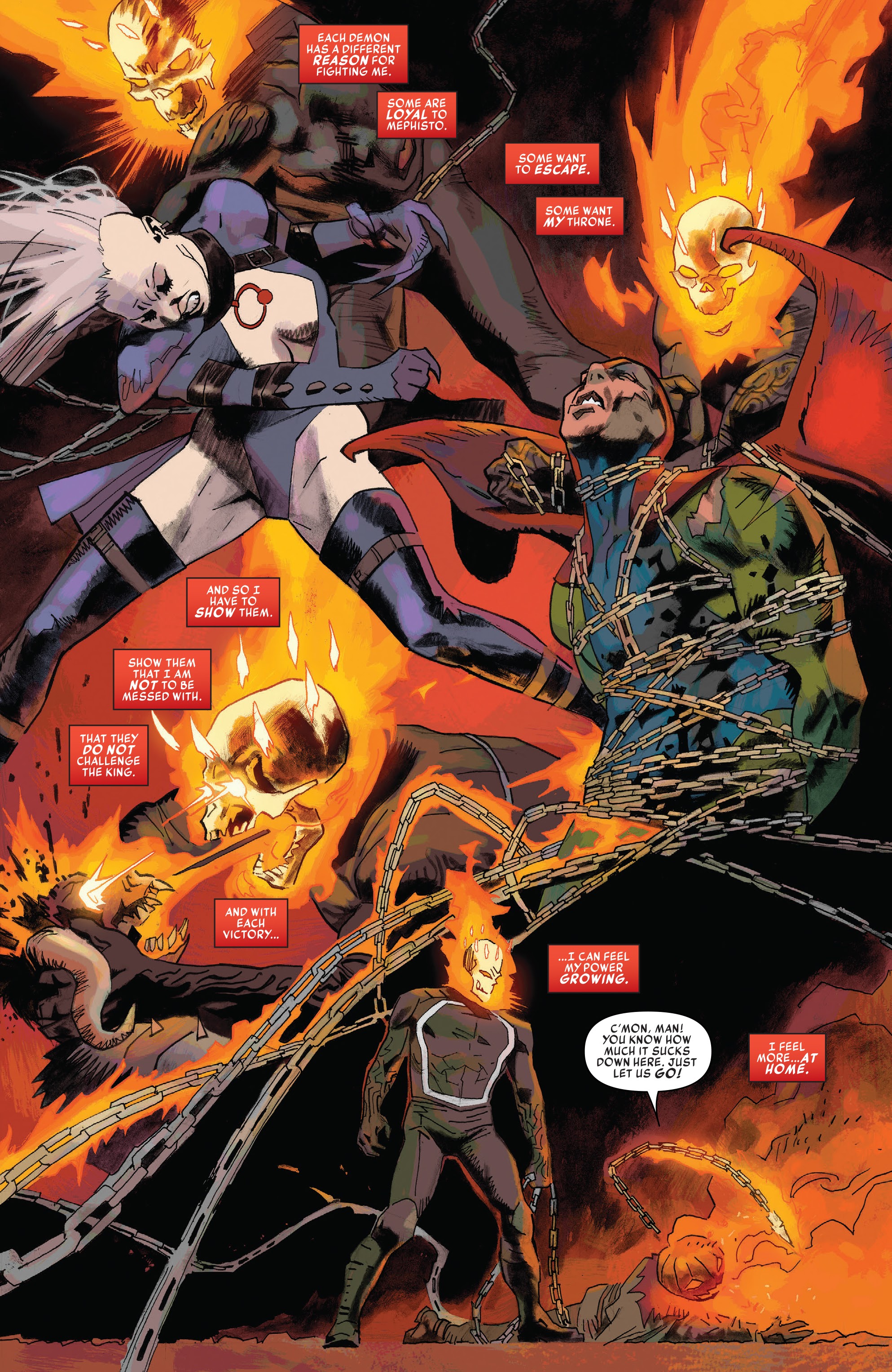 Read online Ghost Rider: The Return Of Blaze comic -  Issue # TPB - 21