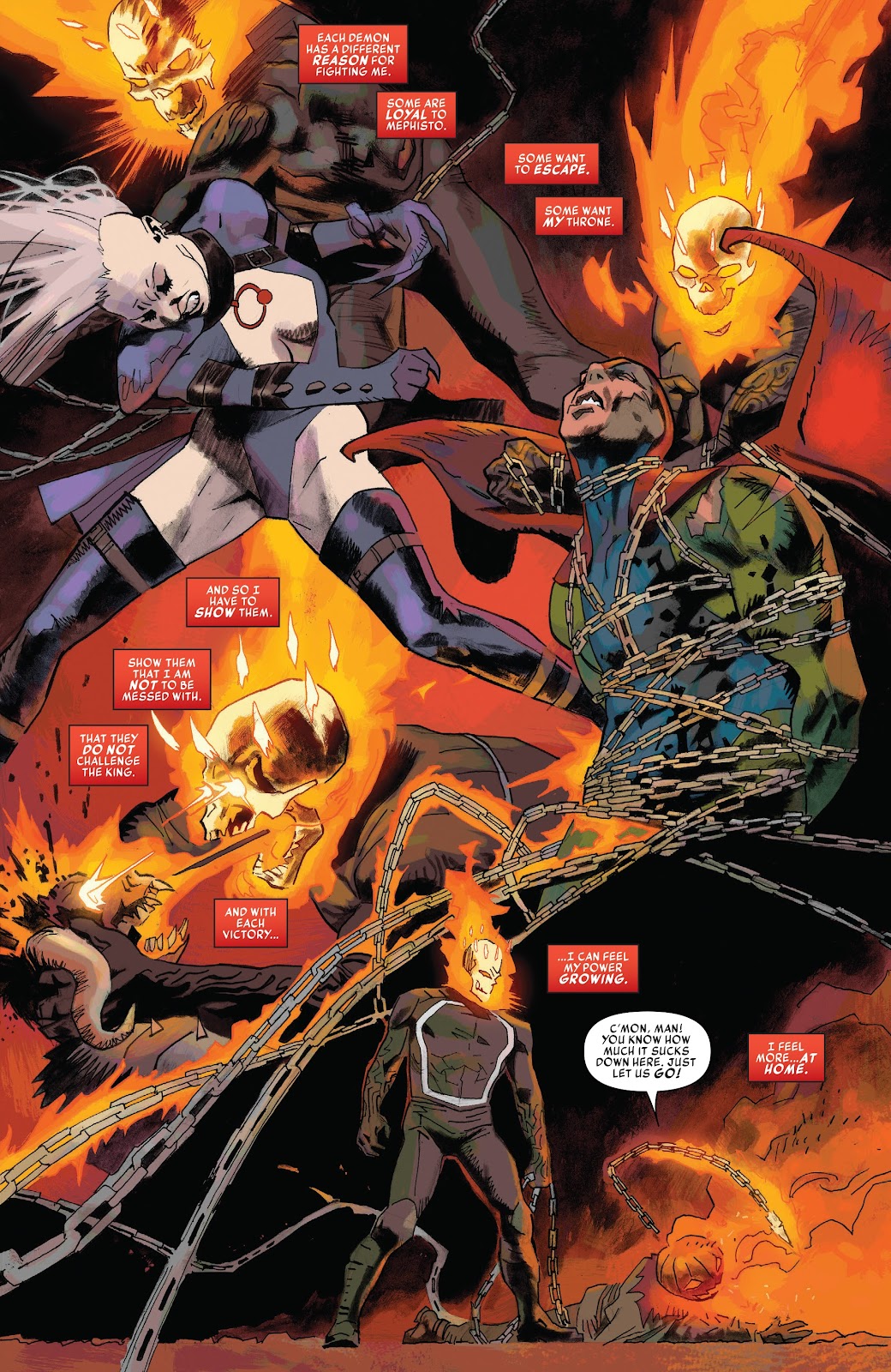 Ghost Rider: The Return Of Blaze issue TPB - Page 21
